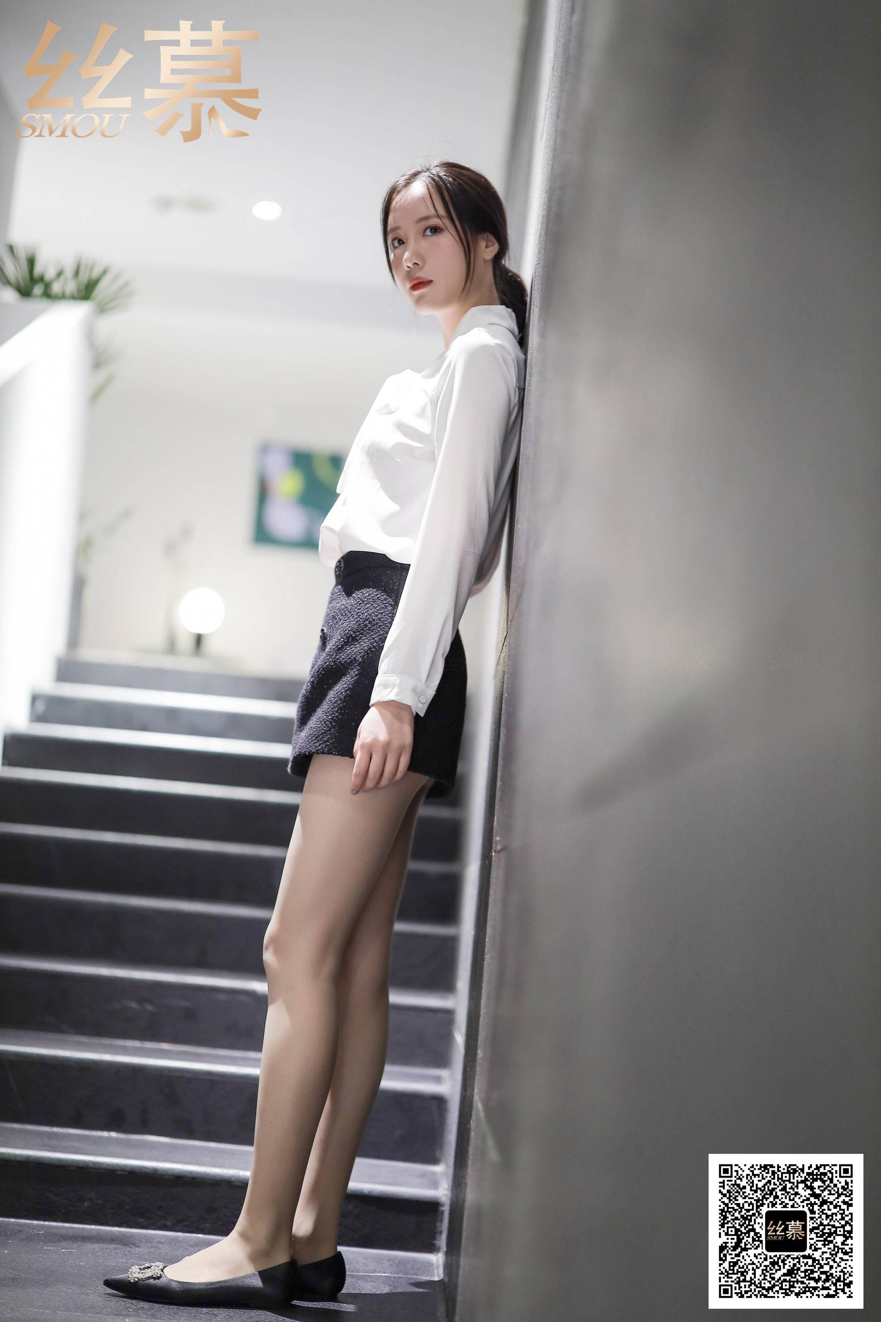 [丝慕GIRL]特写集 TX089 紫宁《平底鞋女神》