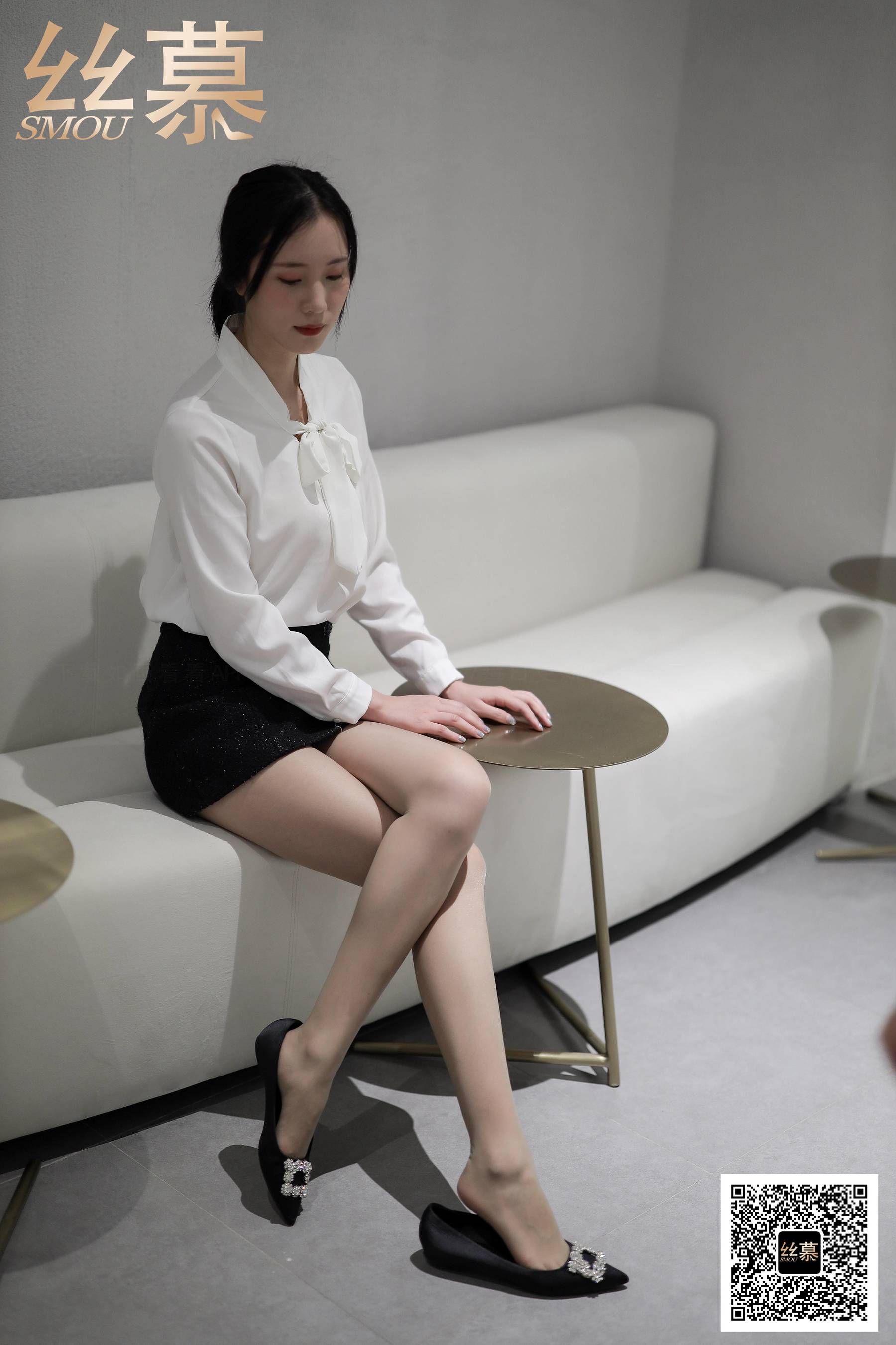 [丝慕GIRL]特写集 TX089 紫宁《平底鞋女神》