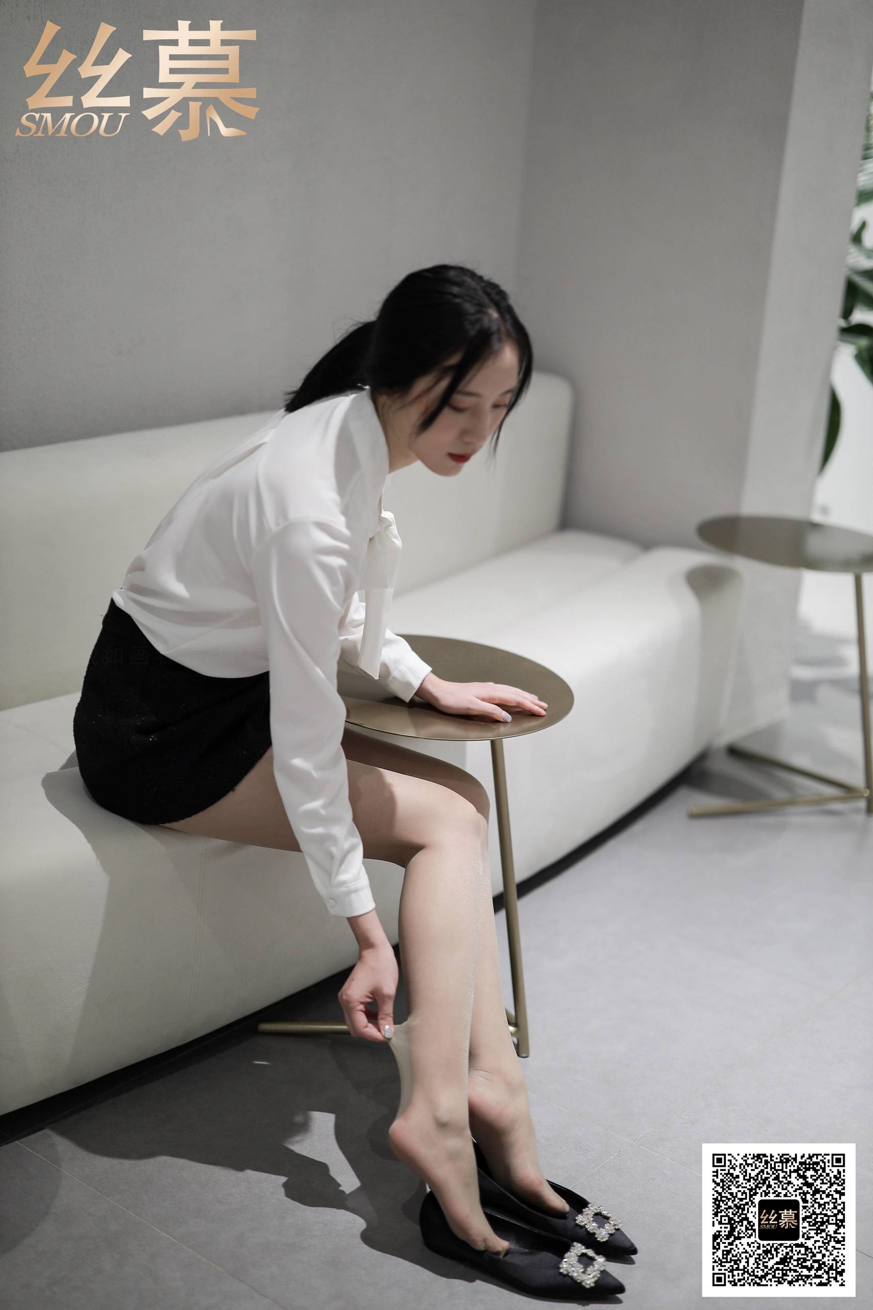 [丝慕GIRL]特写集 TX089 紫宁《平底鞋女神》