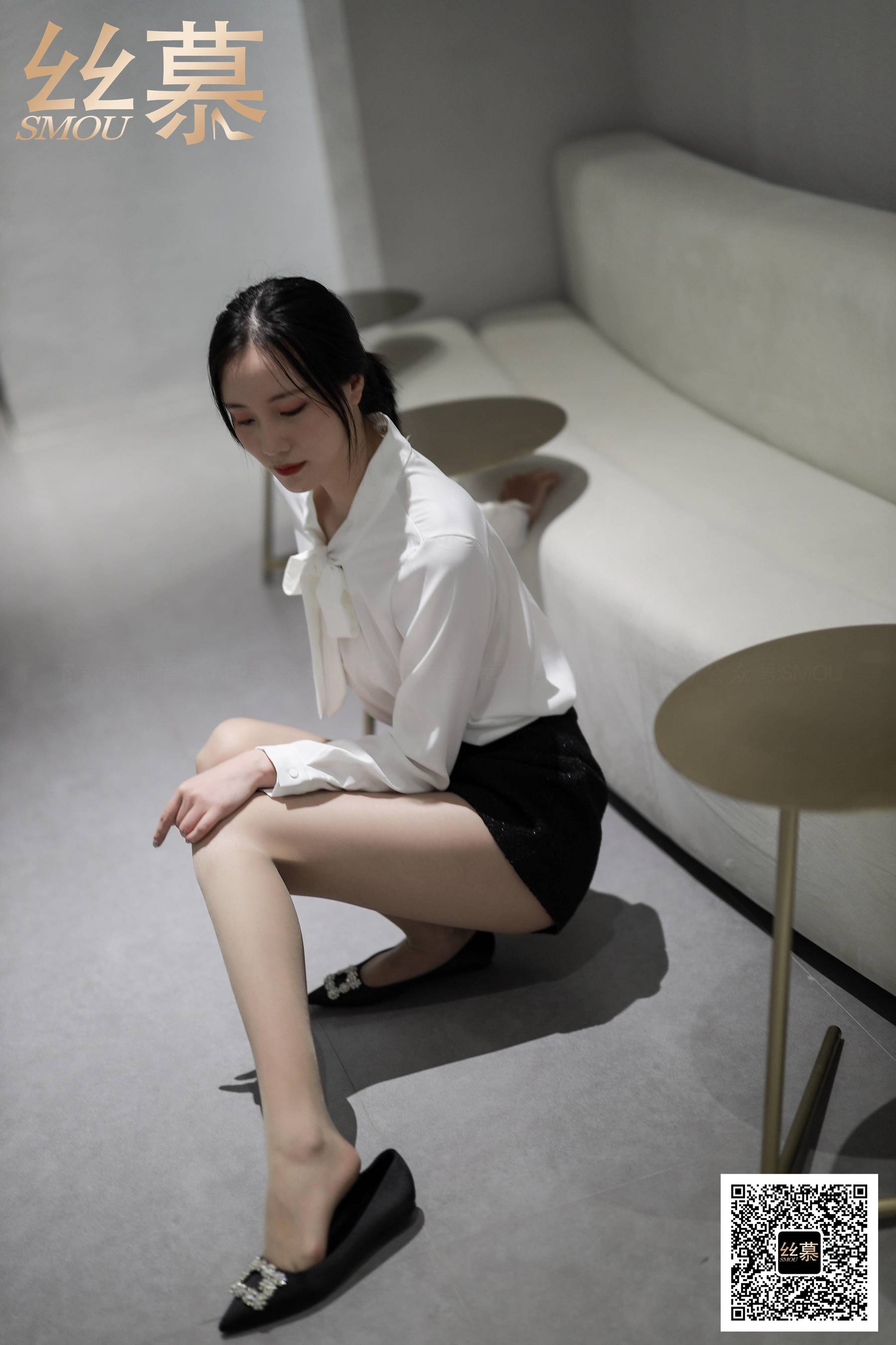 [丝慕GIRL]特写集 TX089 紫宁《平底鞋女神》