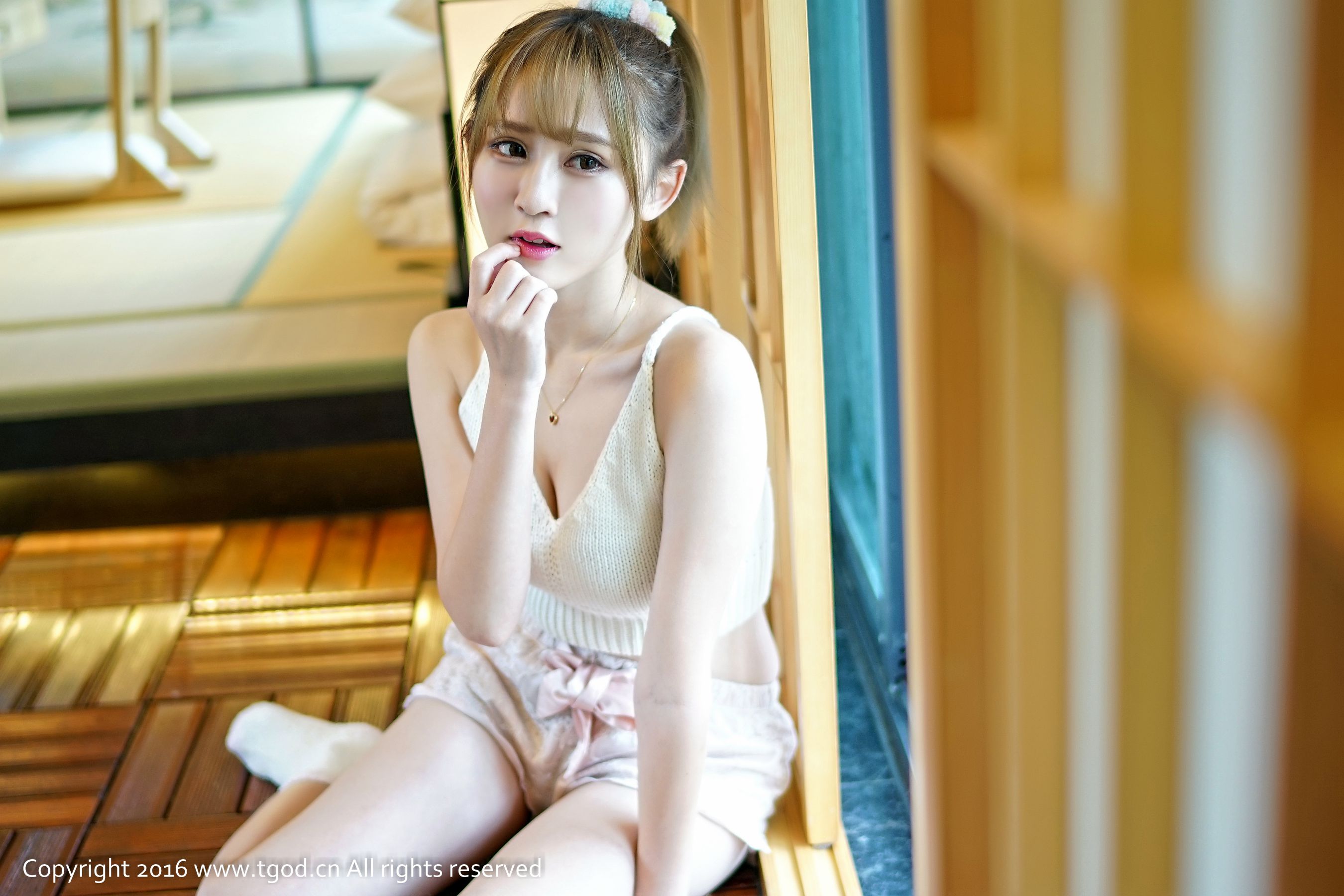 陈雨涵《俏皮呆萌小可爱 迷到你无法呼吸》 [推女神TGOD]