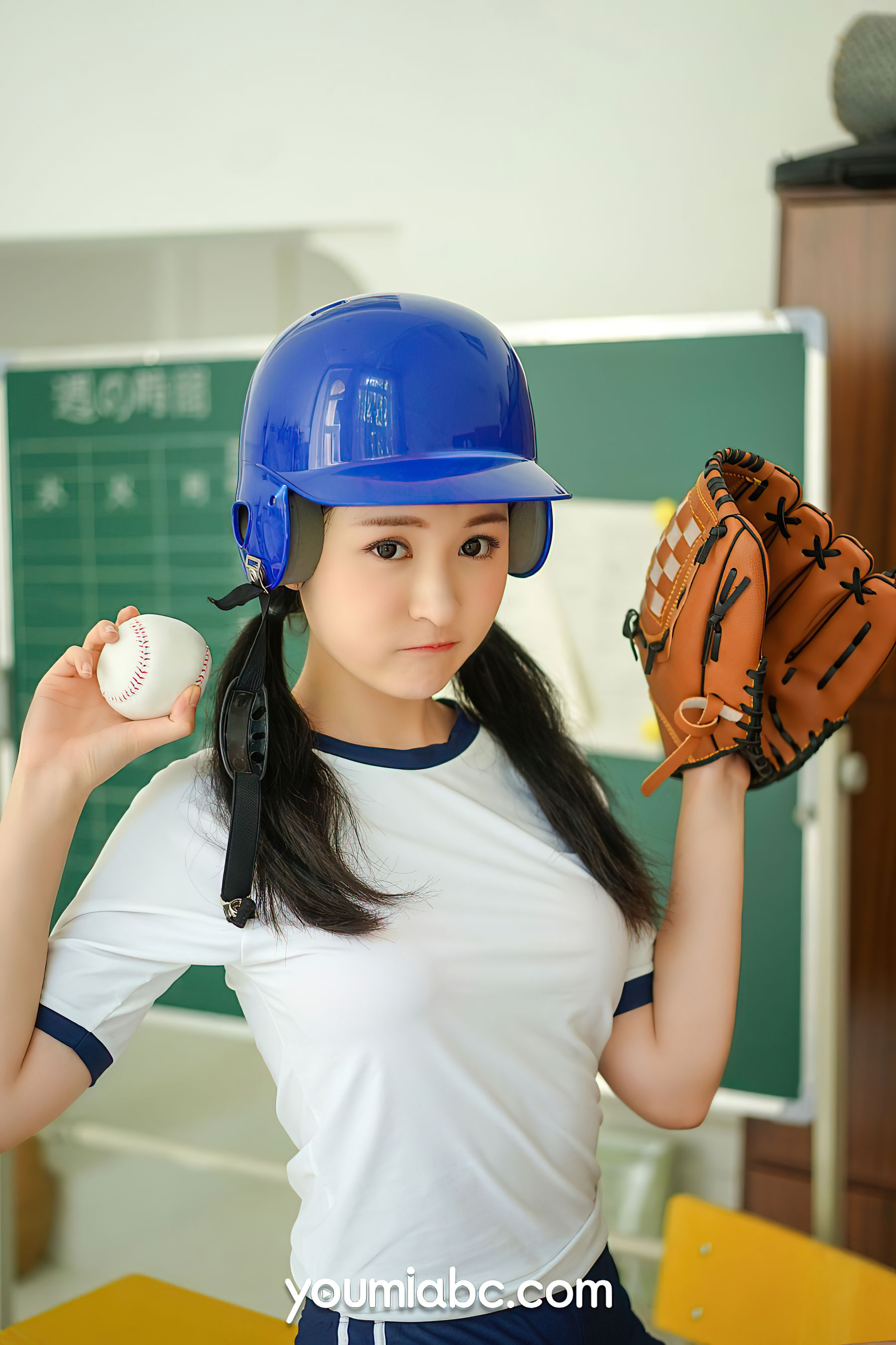 [尤蜜YouMiabc]  沈梦瑶 棒球少女心动signal