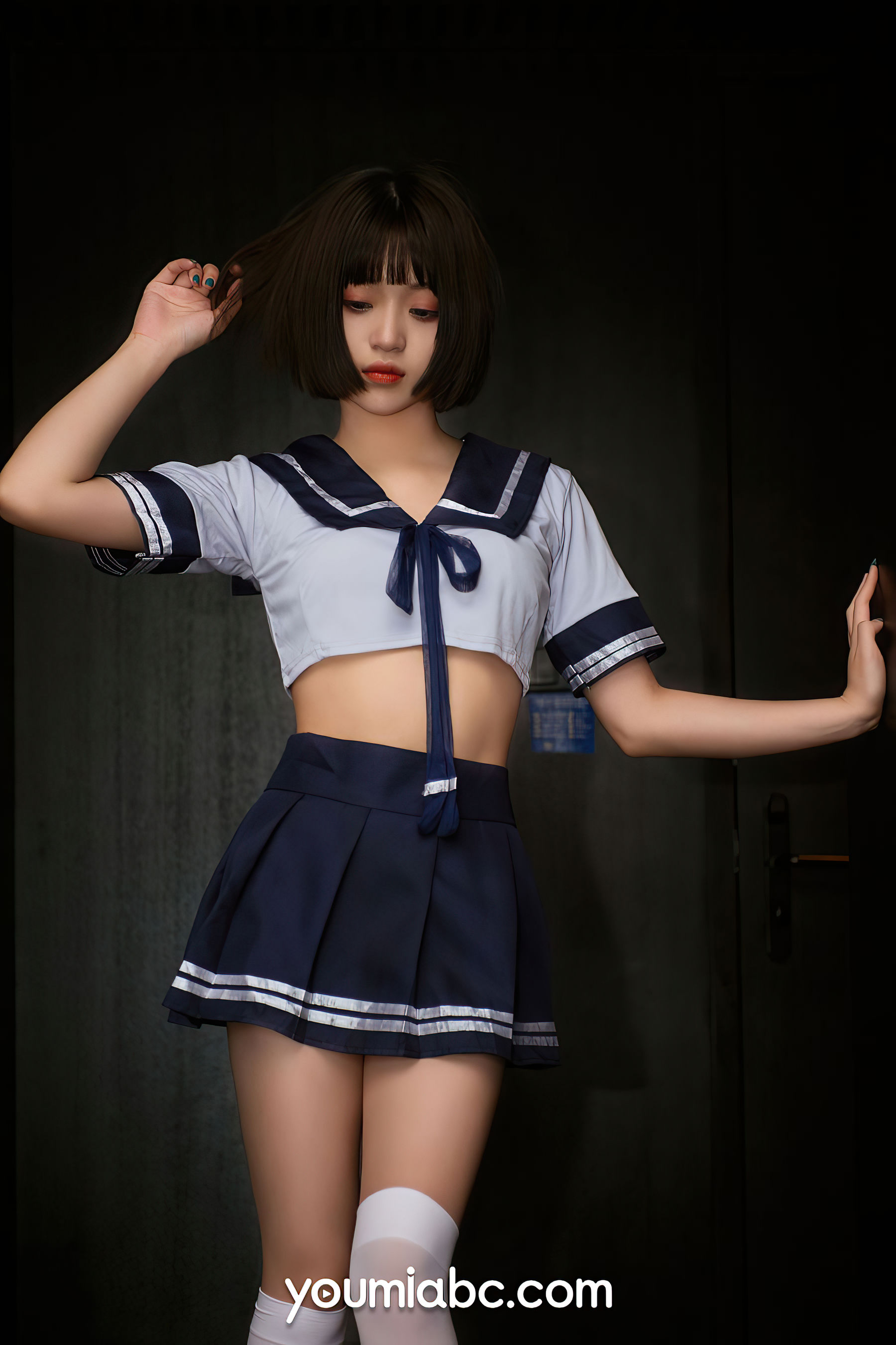 [尤蜜YouMiabc]  萌萌 放学等我