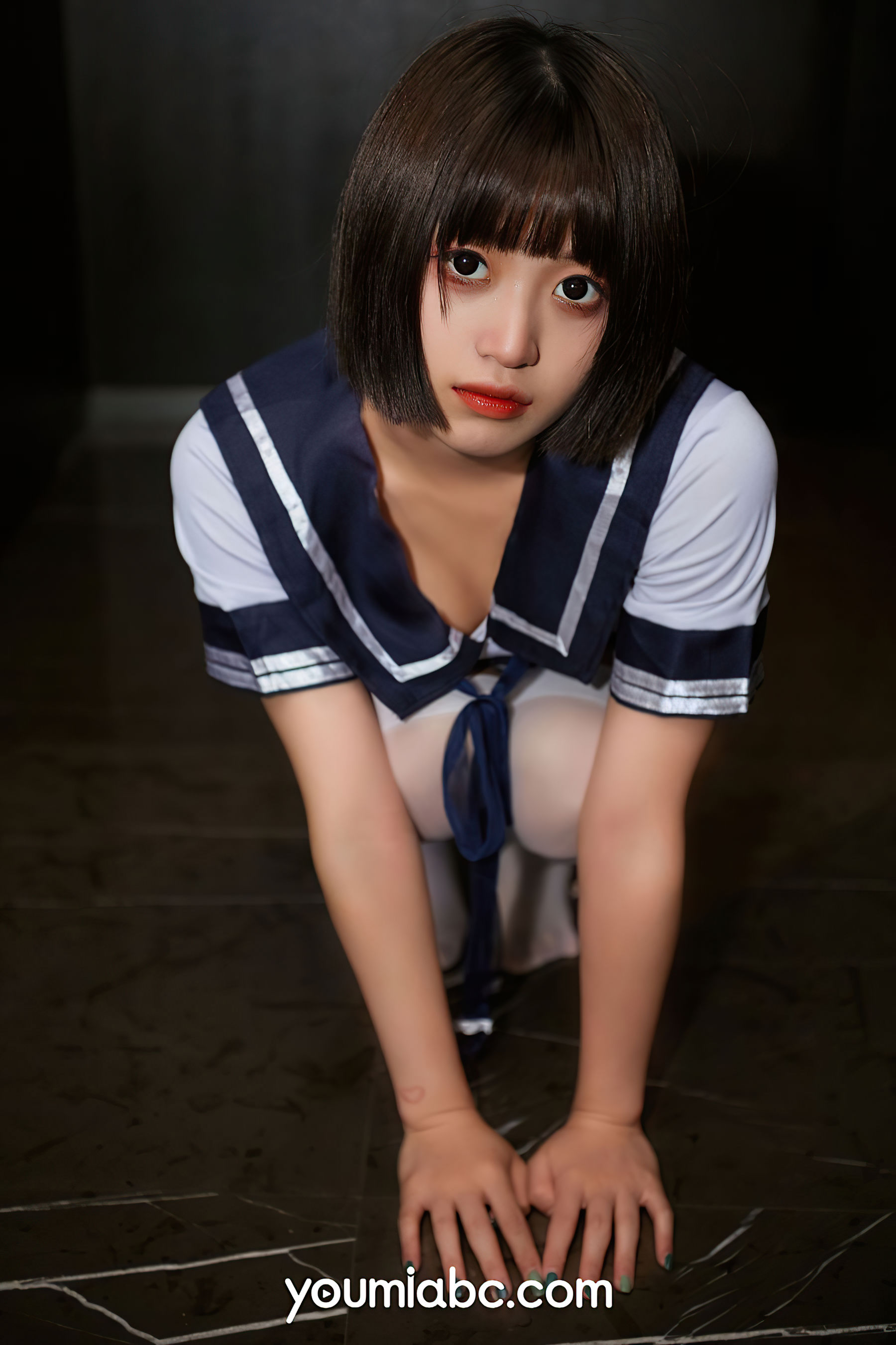 [尤蜜YouMiabc]  萌萌 放学等我