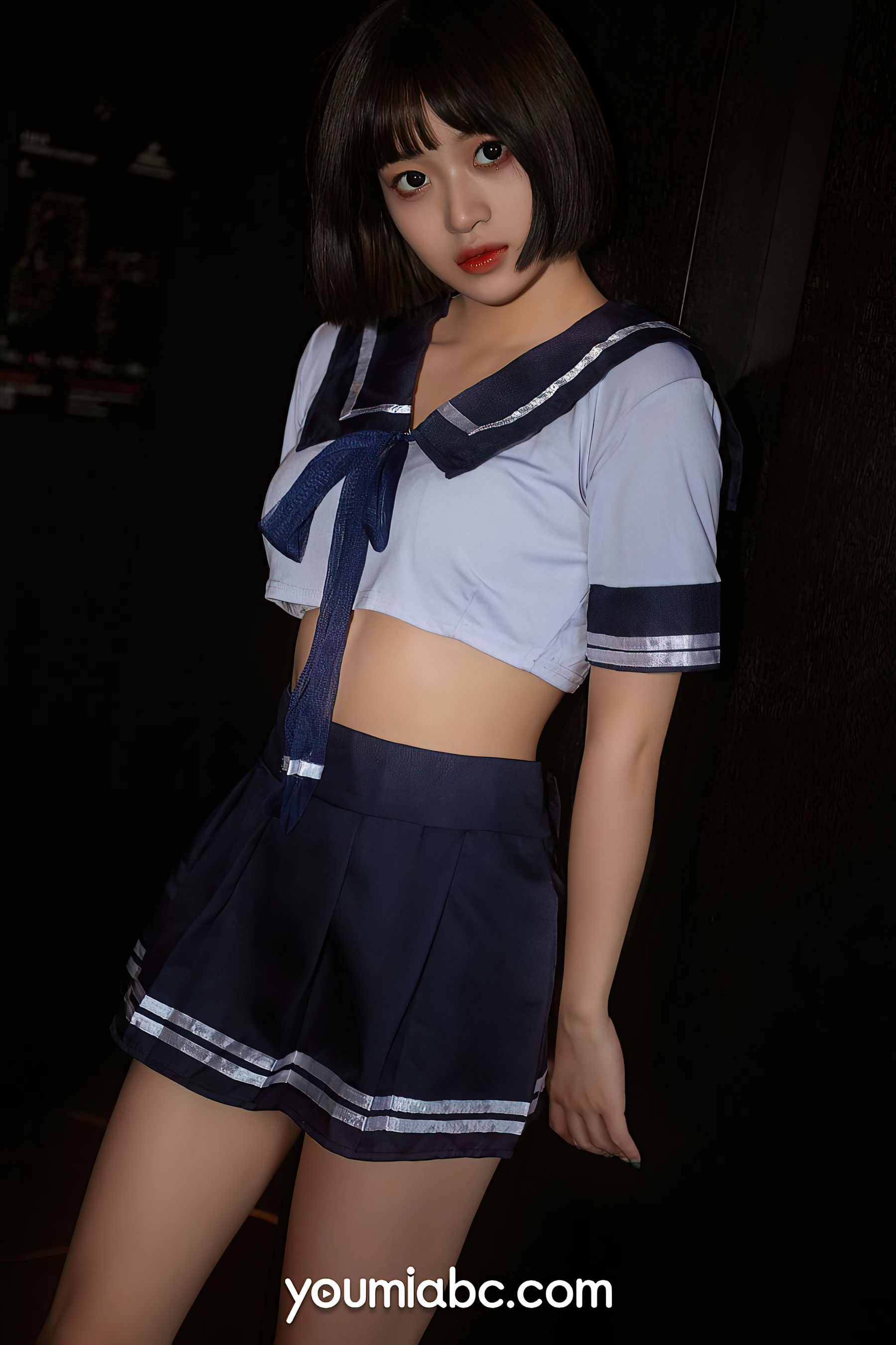 [尤蜜YouMiabc]  萌萌 放学等我