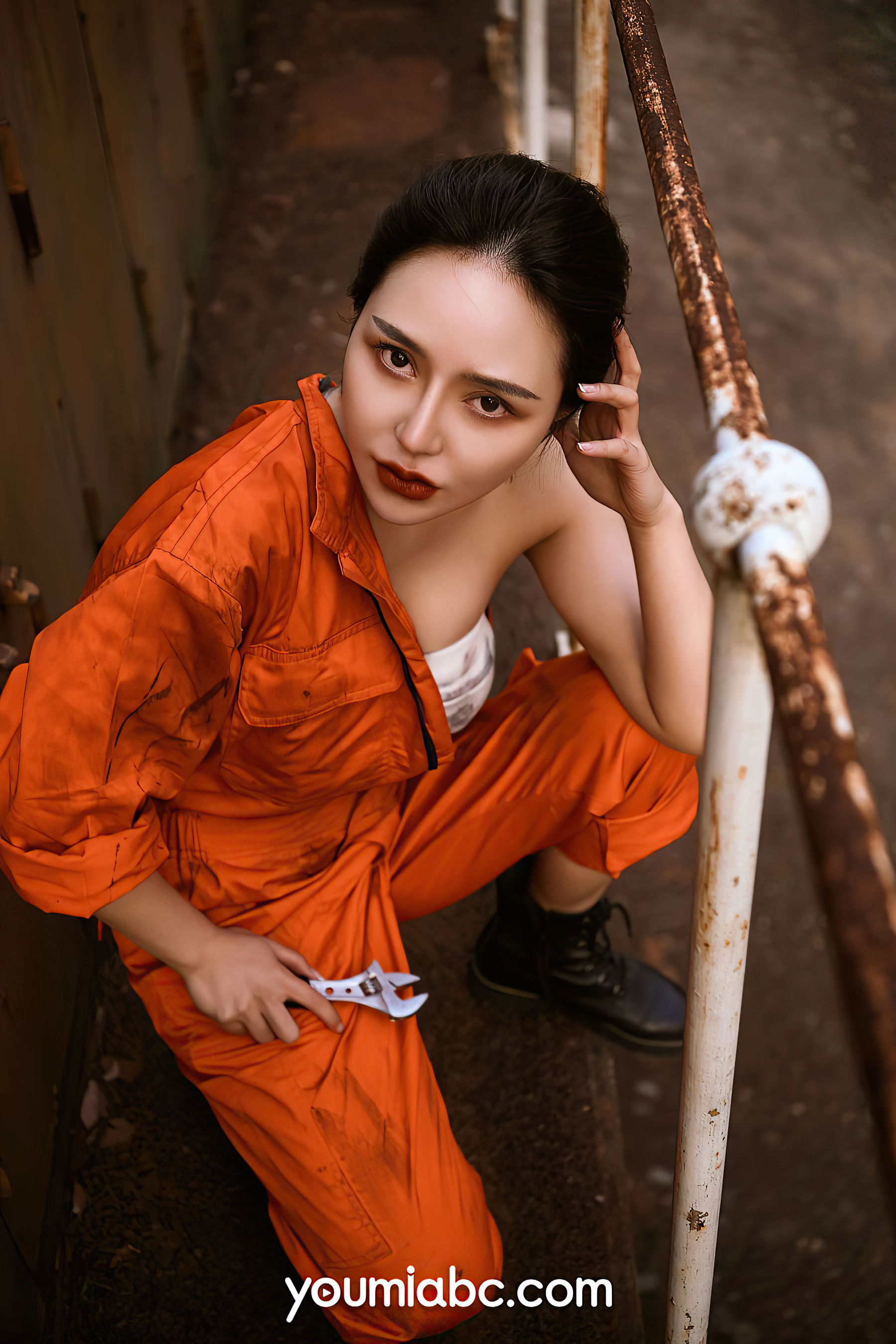 [尤蜜YouMiabc]  文静儿 火热的维修作业