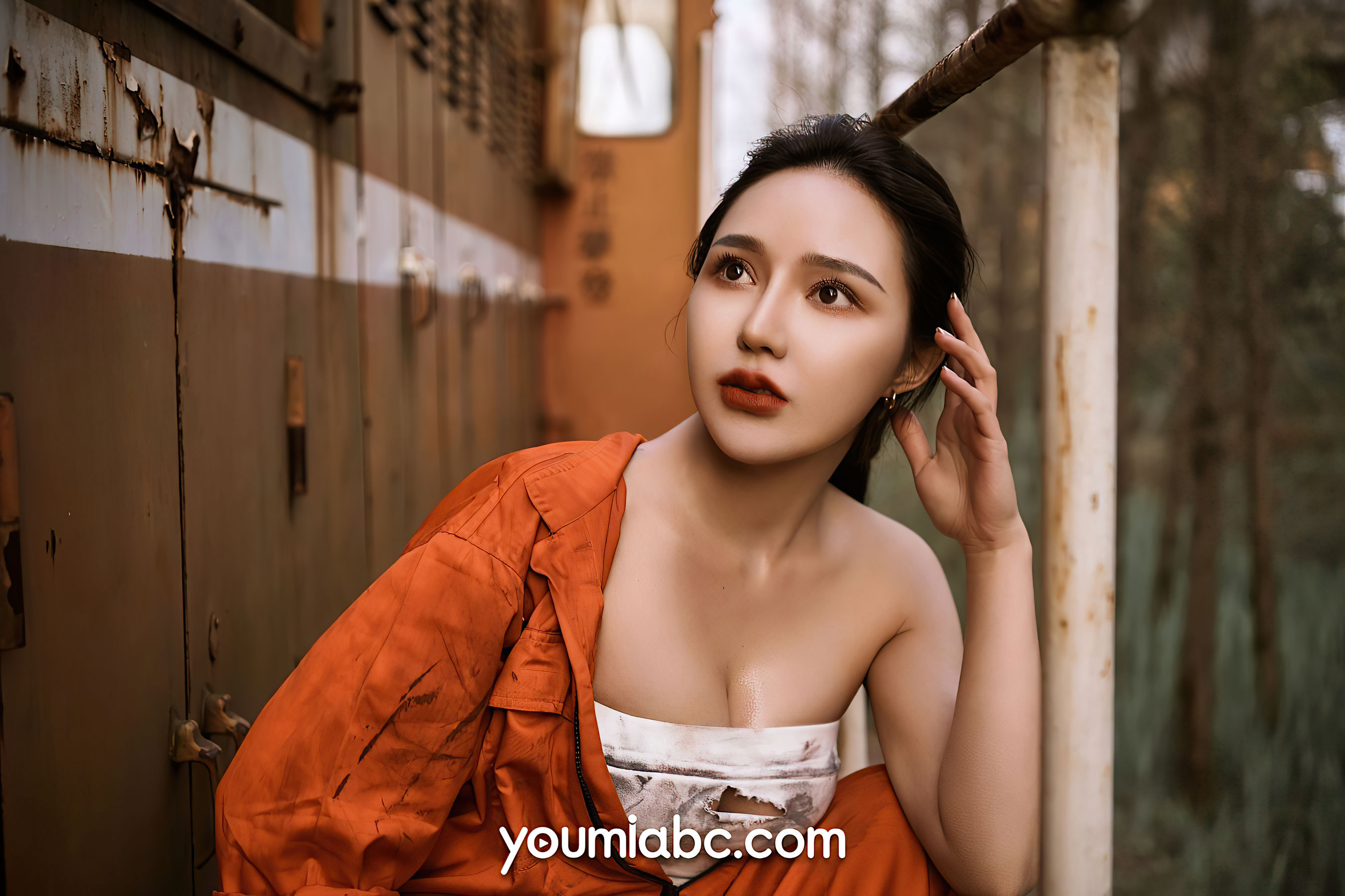 [尤蜜YouMiabc]  文静儿 火热的维修作业