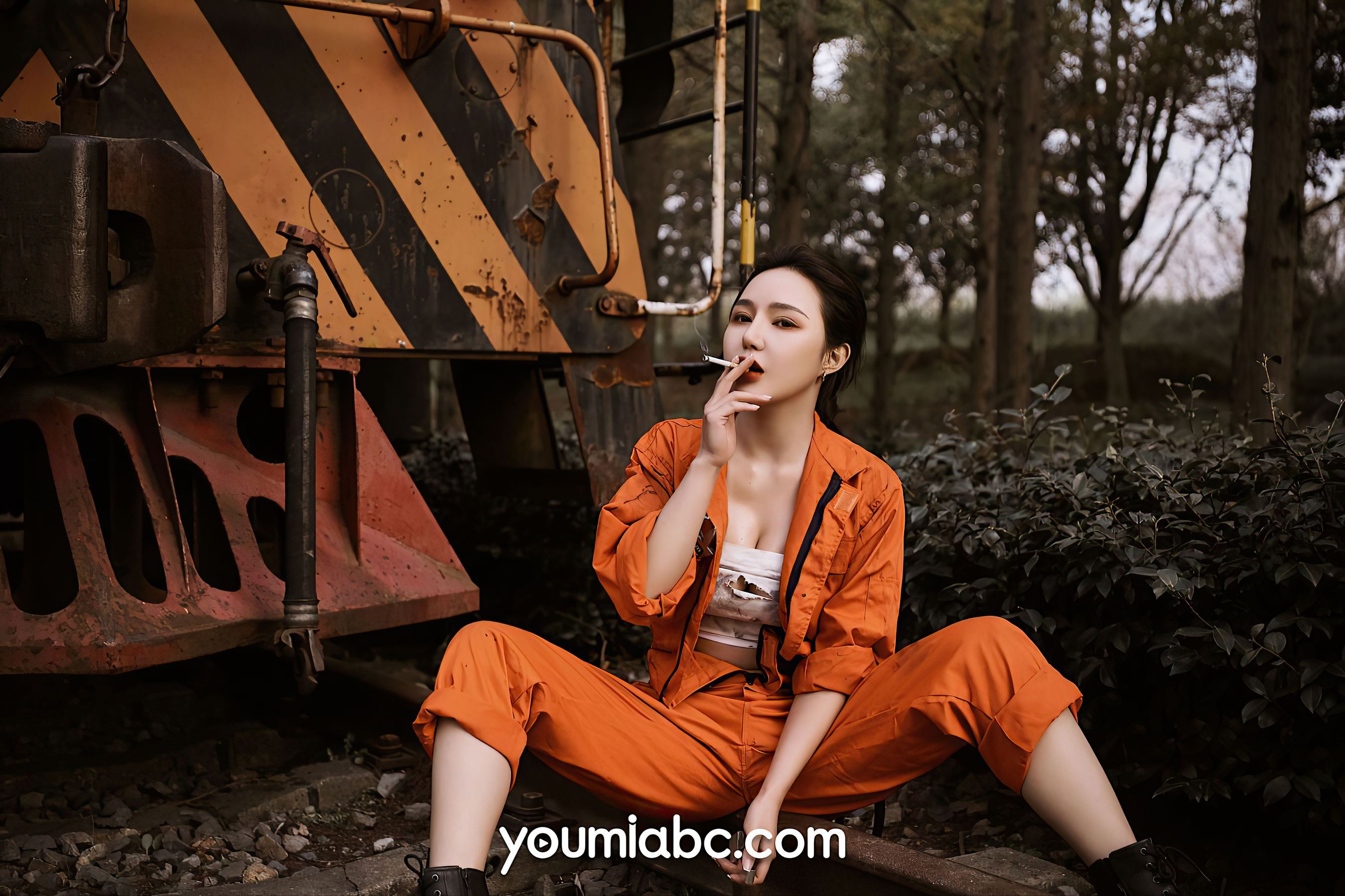 [尤蜜YouMiabc]  文静儿 火热的维修作业