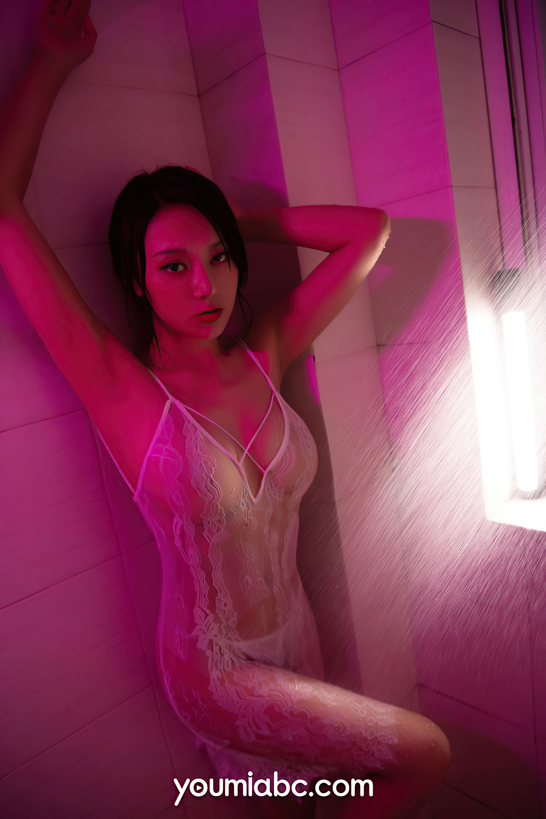 [尤蜜YouMiabc]  何嘉颖 清纯偶像的夜间生活