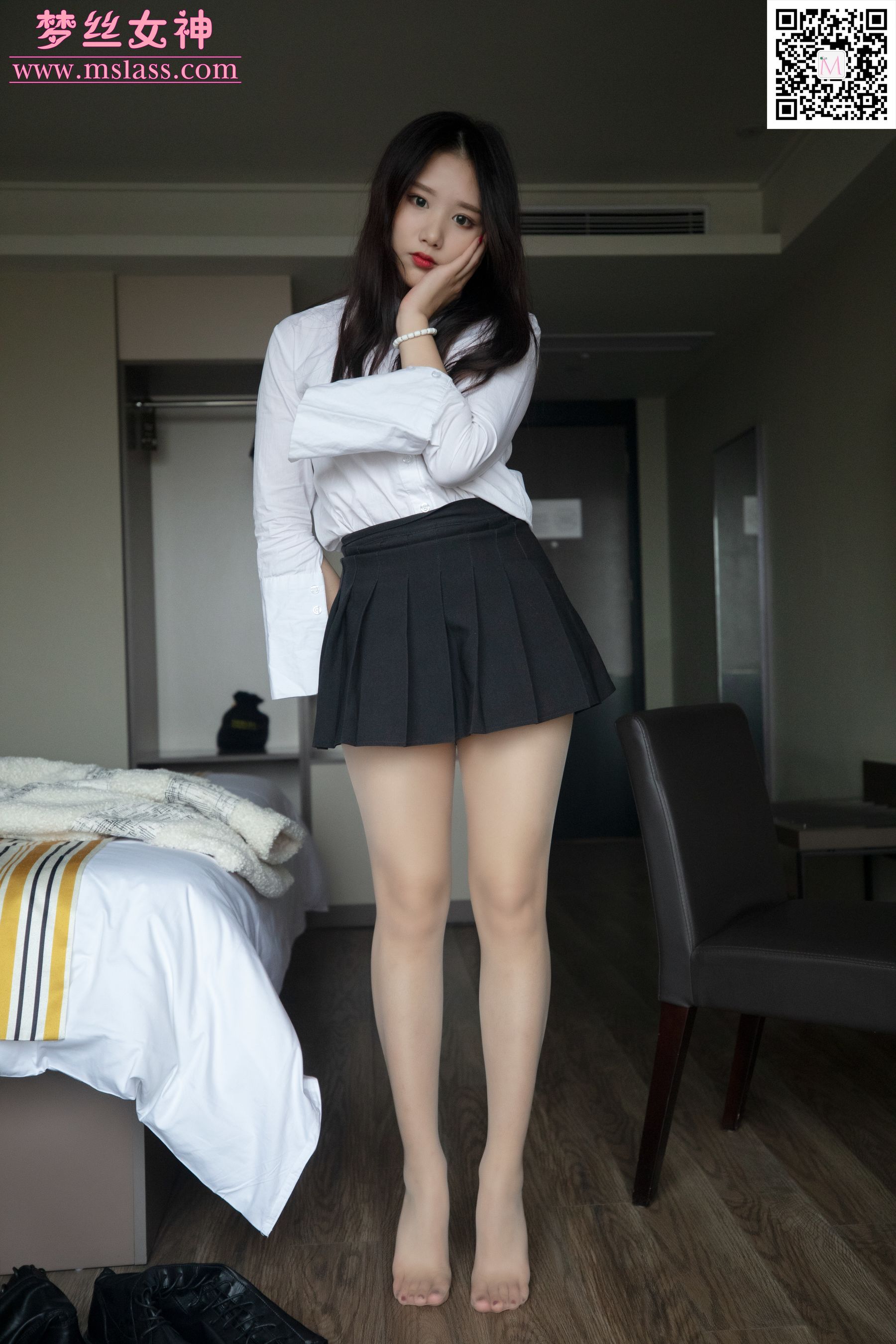 [梦丝女神MSLASS]  然然 靴下女神
