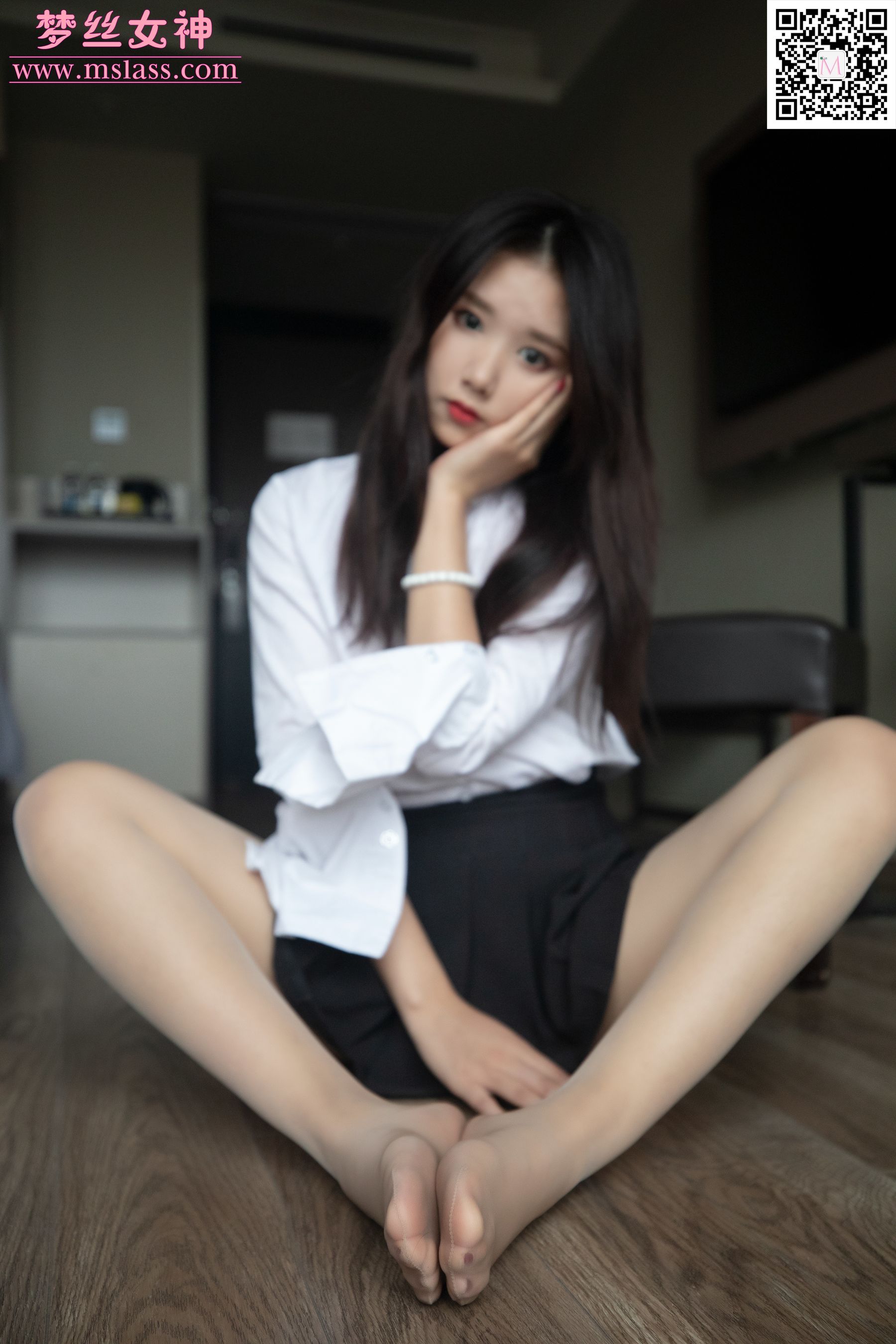 [梦丝女神MSLASS]  然然 靴下女神