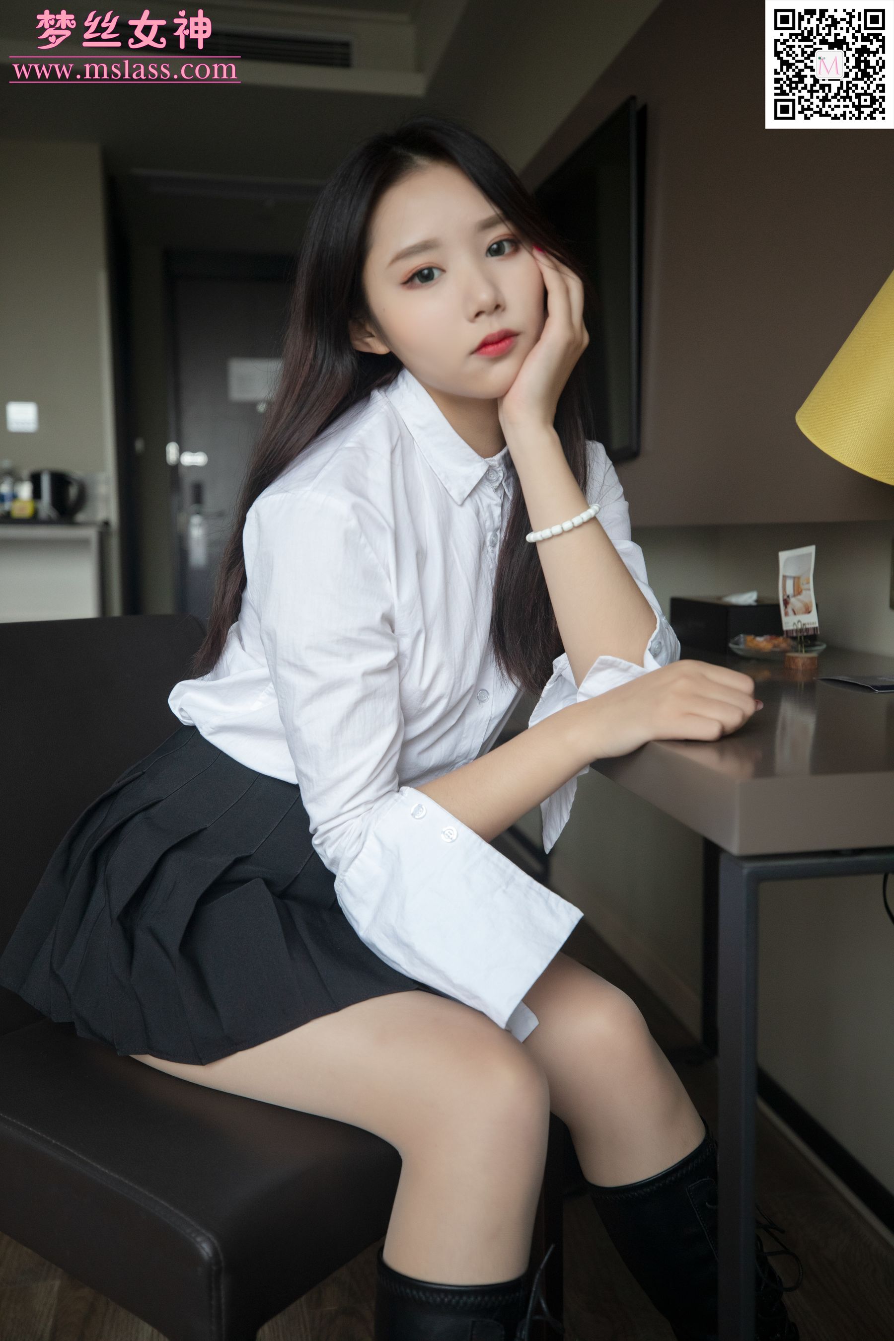 [梦丝女神MSLASS]  然然 靴下女神