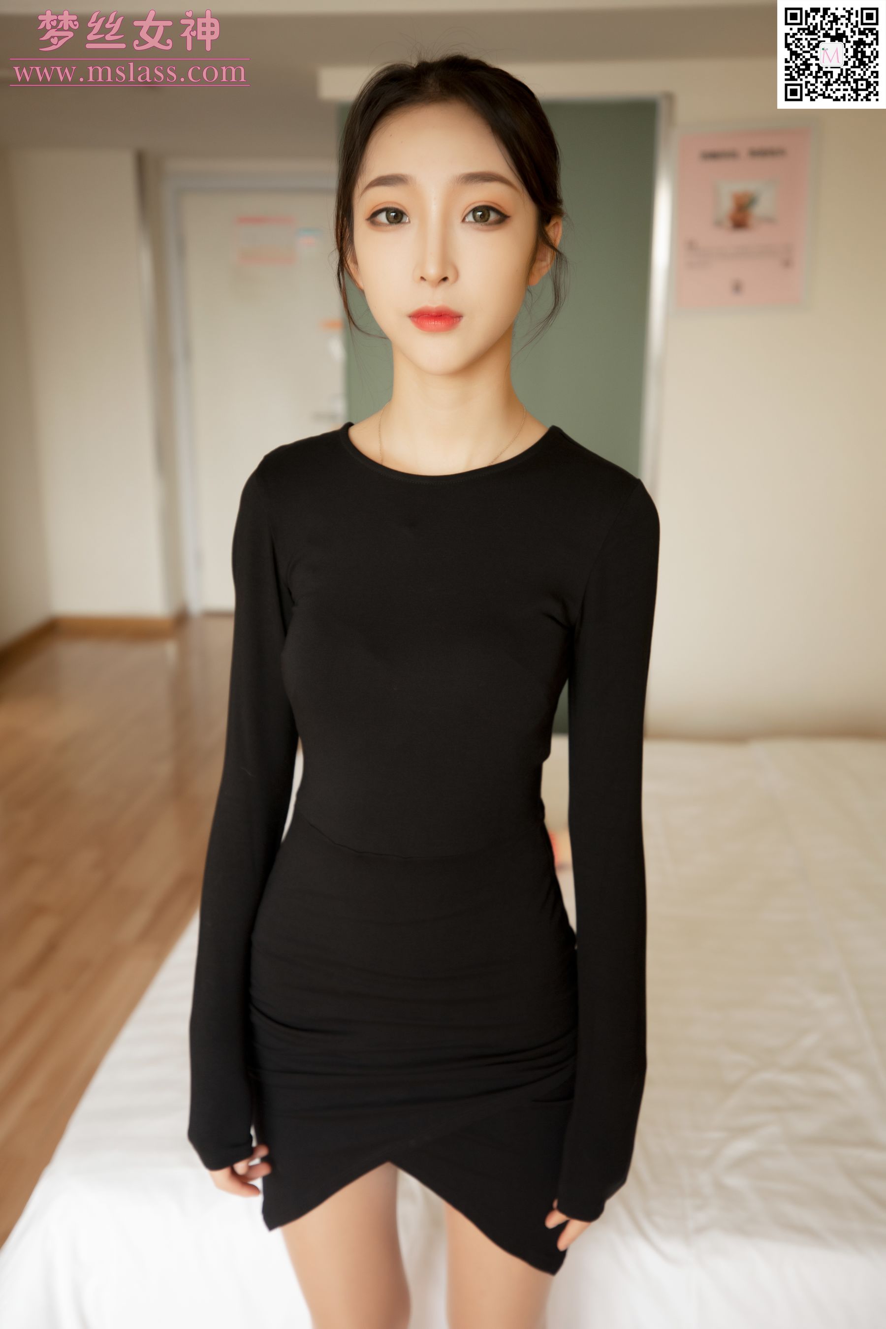 [梦丝女神MSLASS]  乔儿 黑色魅影