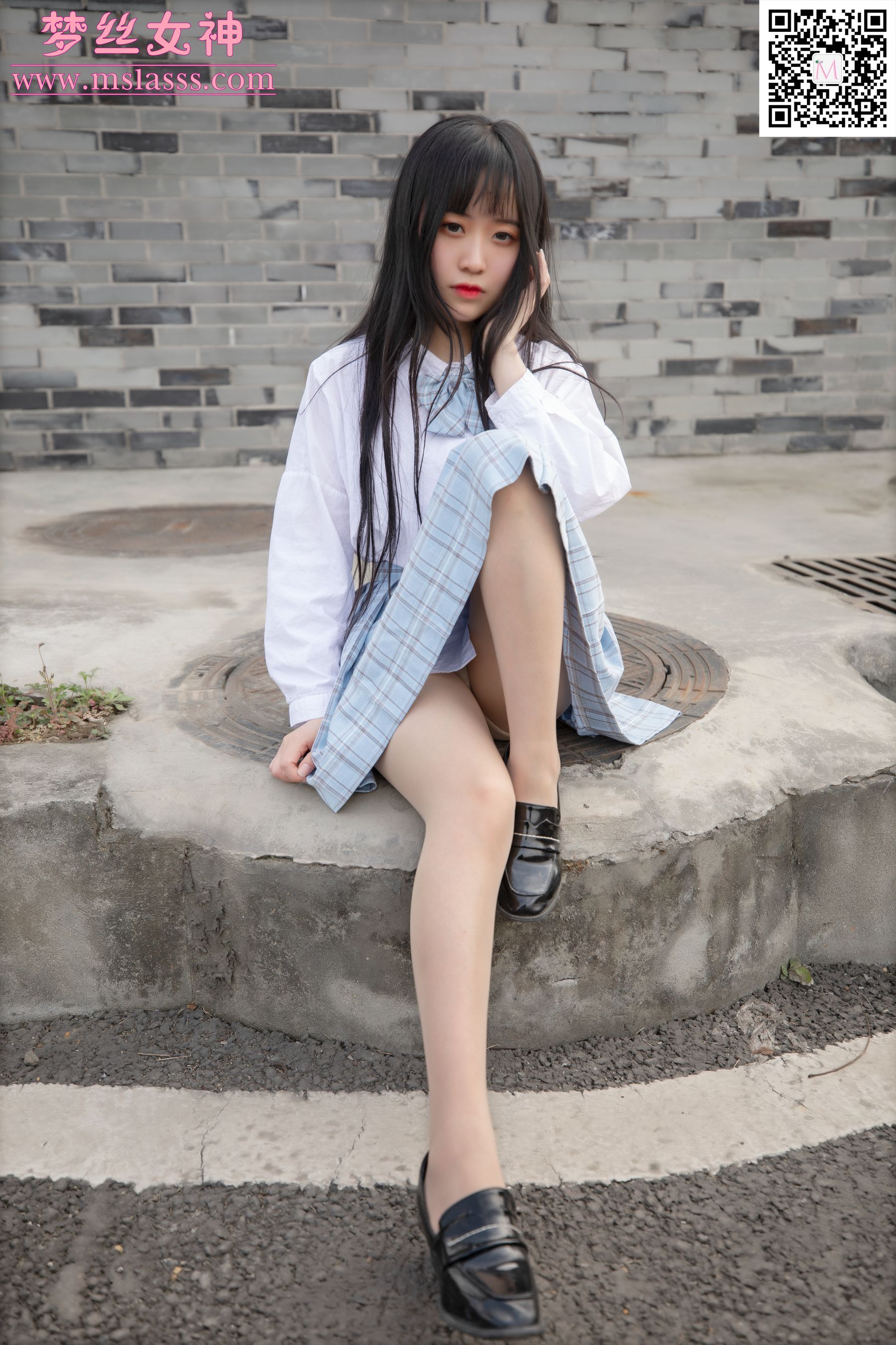 [梦丝女神MSLASS]  仟仟 JK小女神