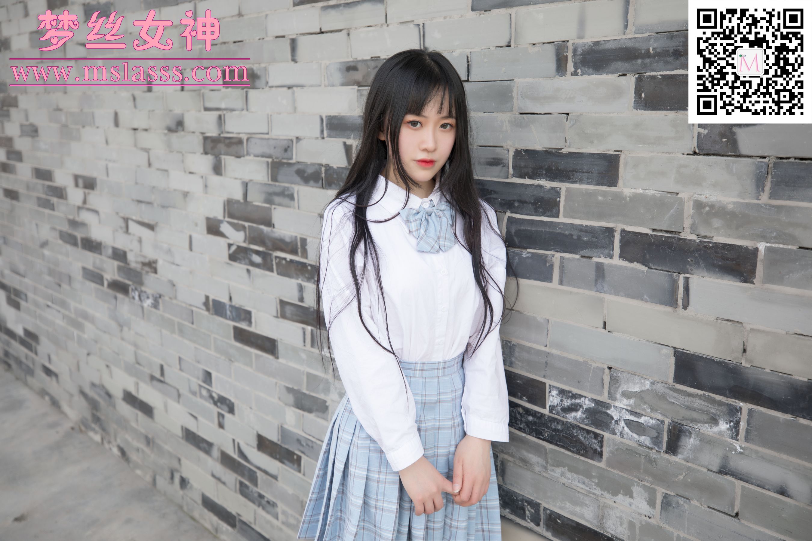 [梦丝女神MSLASS]  仟仟 JK小女神