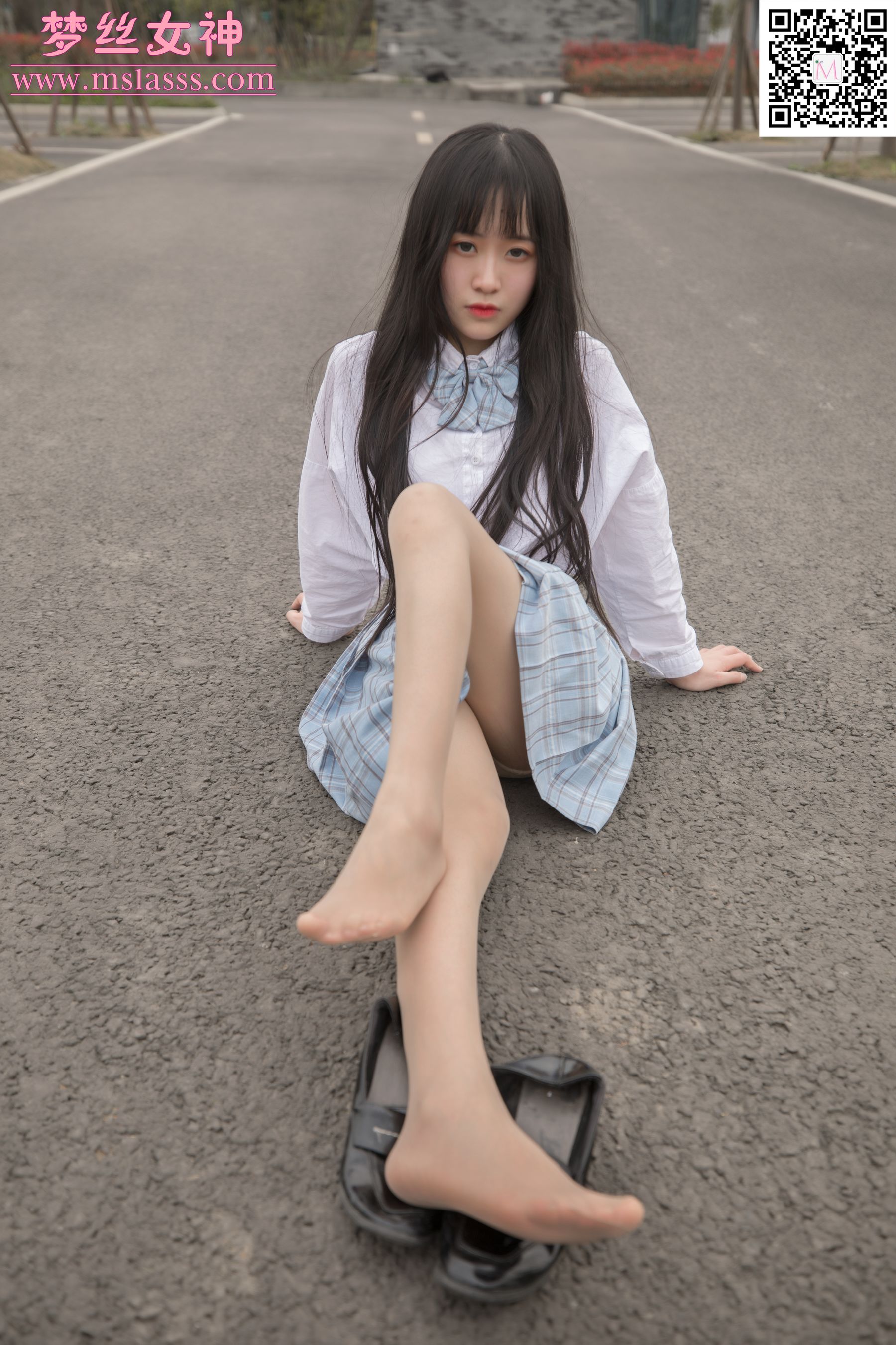 [梦丝女神MSLASS]  仟仟 JK小女神