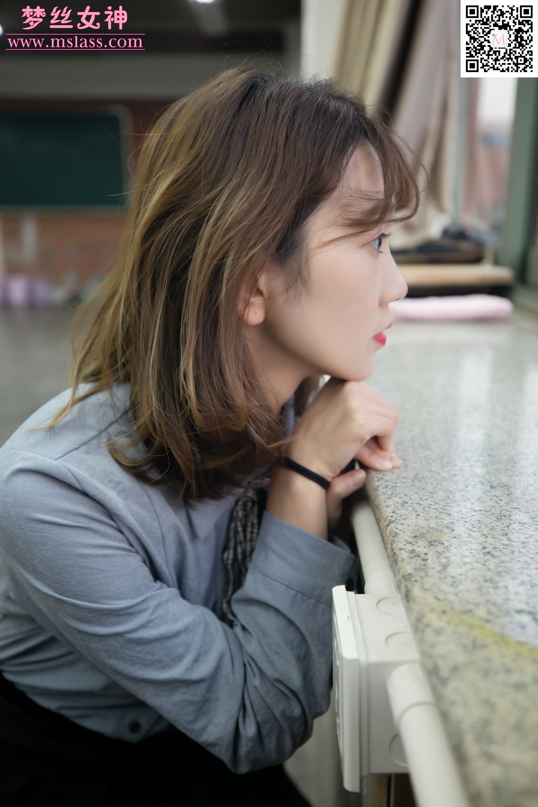 [梦丝女神MSLASS]  周雨 纯洁的气息