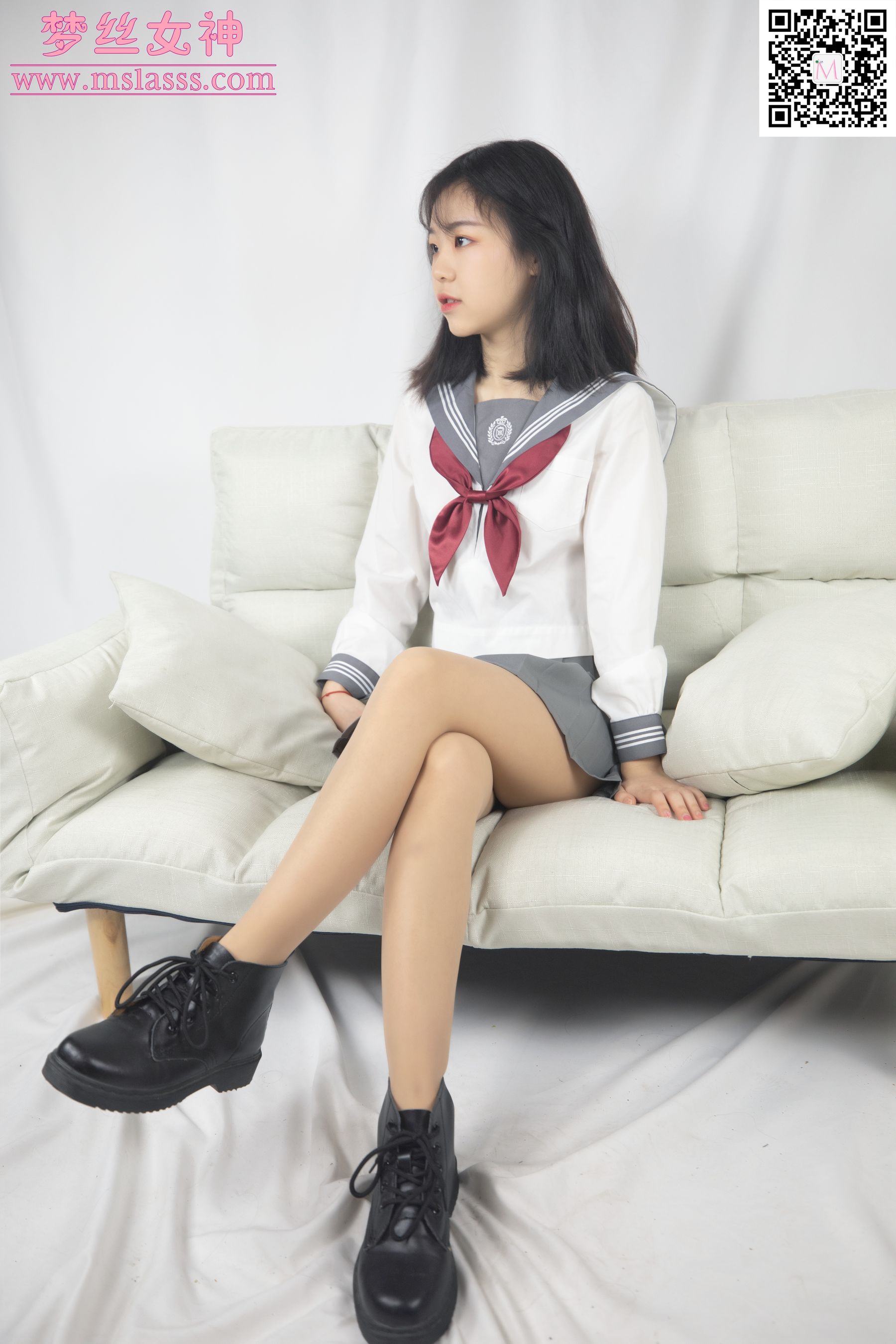 [梦丝女神MSLASS]  奶味小仙女 初恋的味道