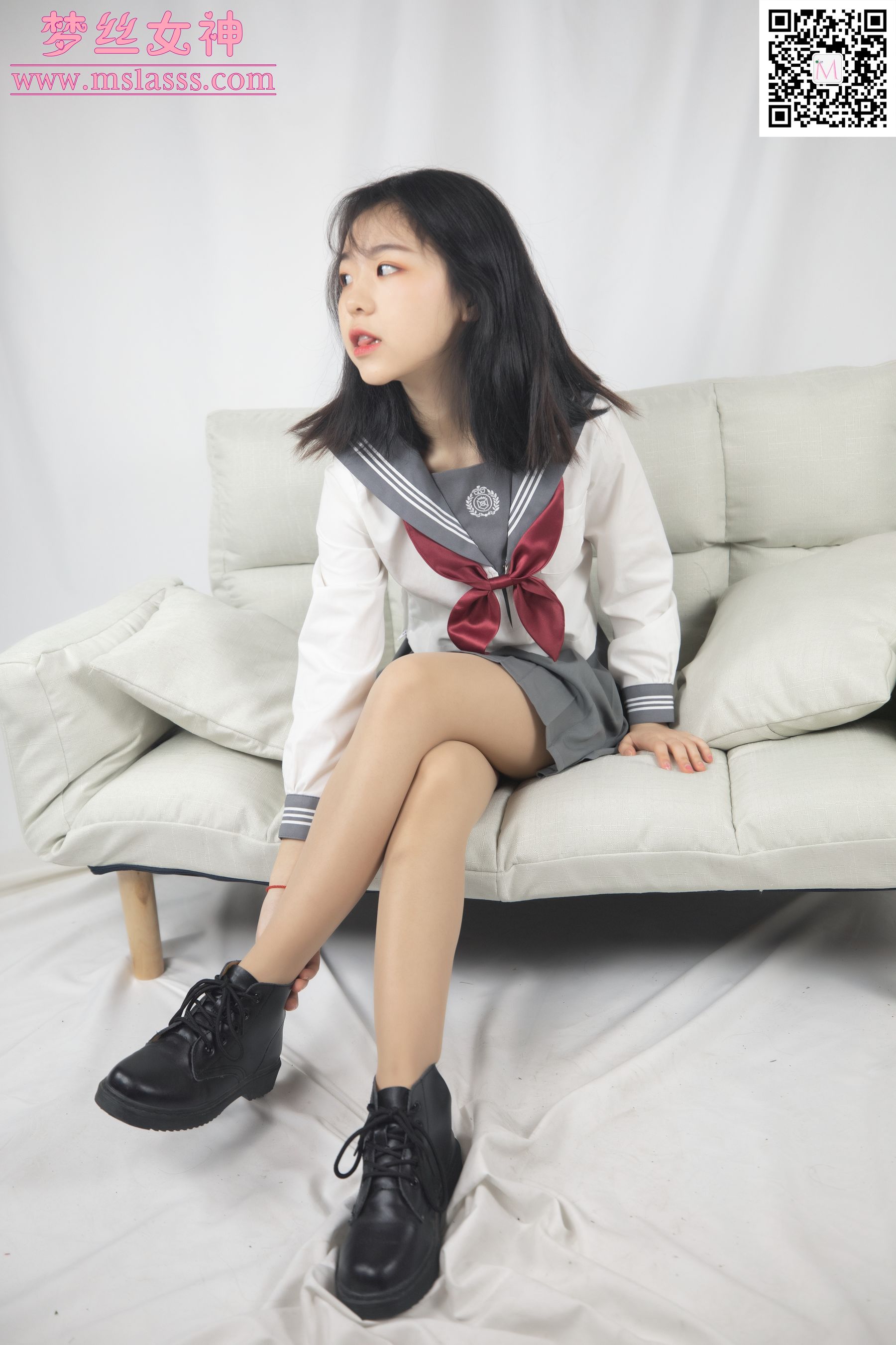 [梦丝女神MSLASS]  奶味小仙女 初恋的味道