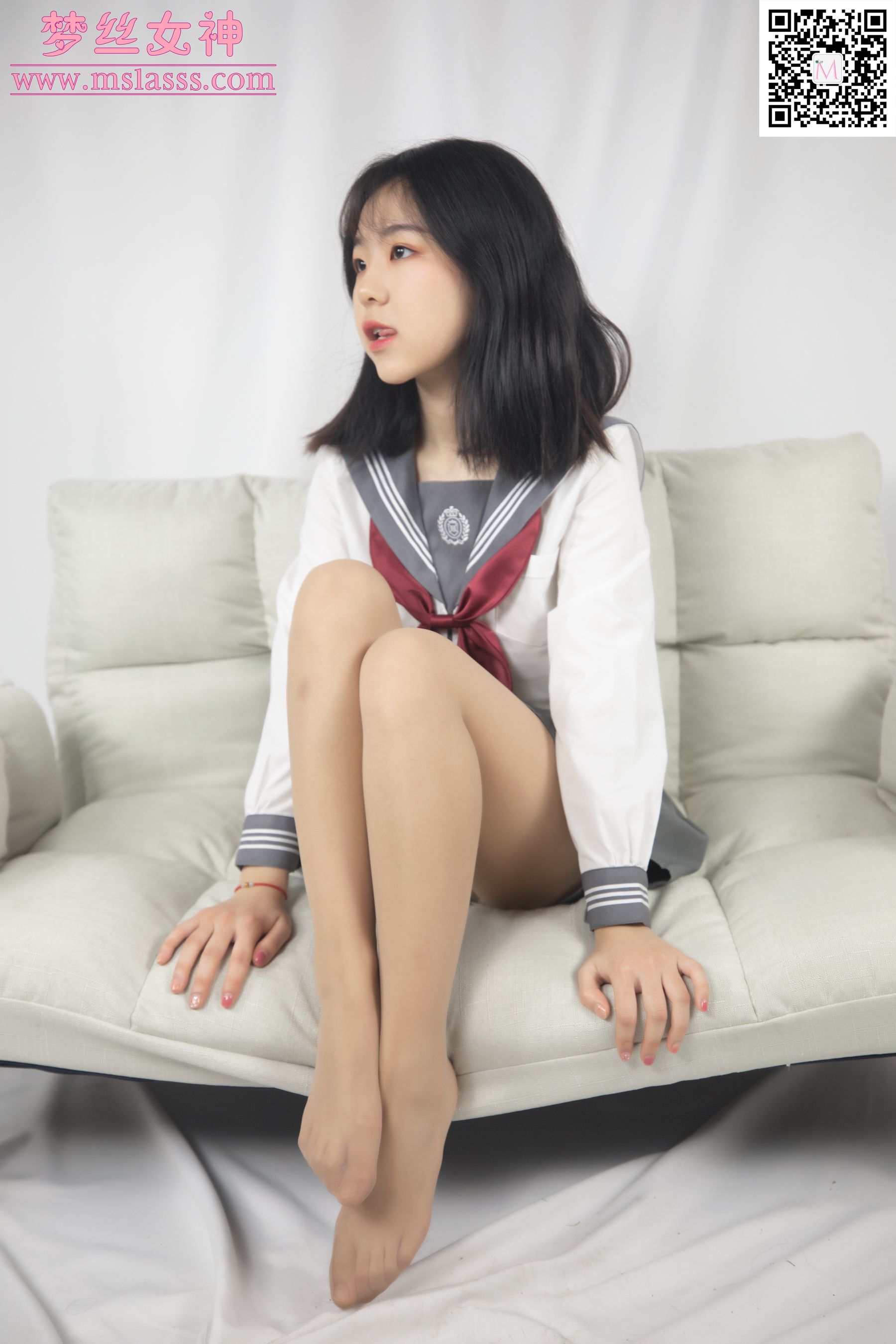 [梦丝女神MSLASS]  奶味小仙女 初恋的味道