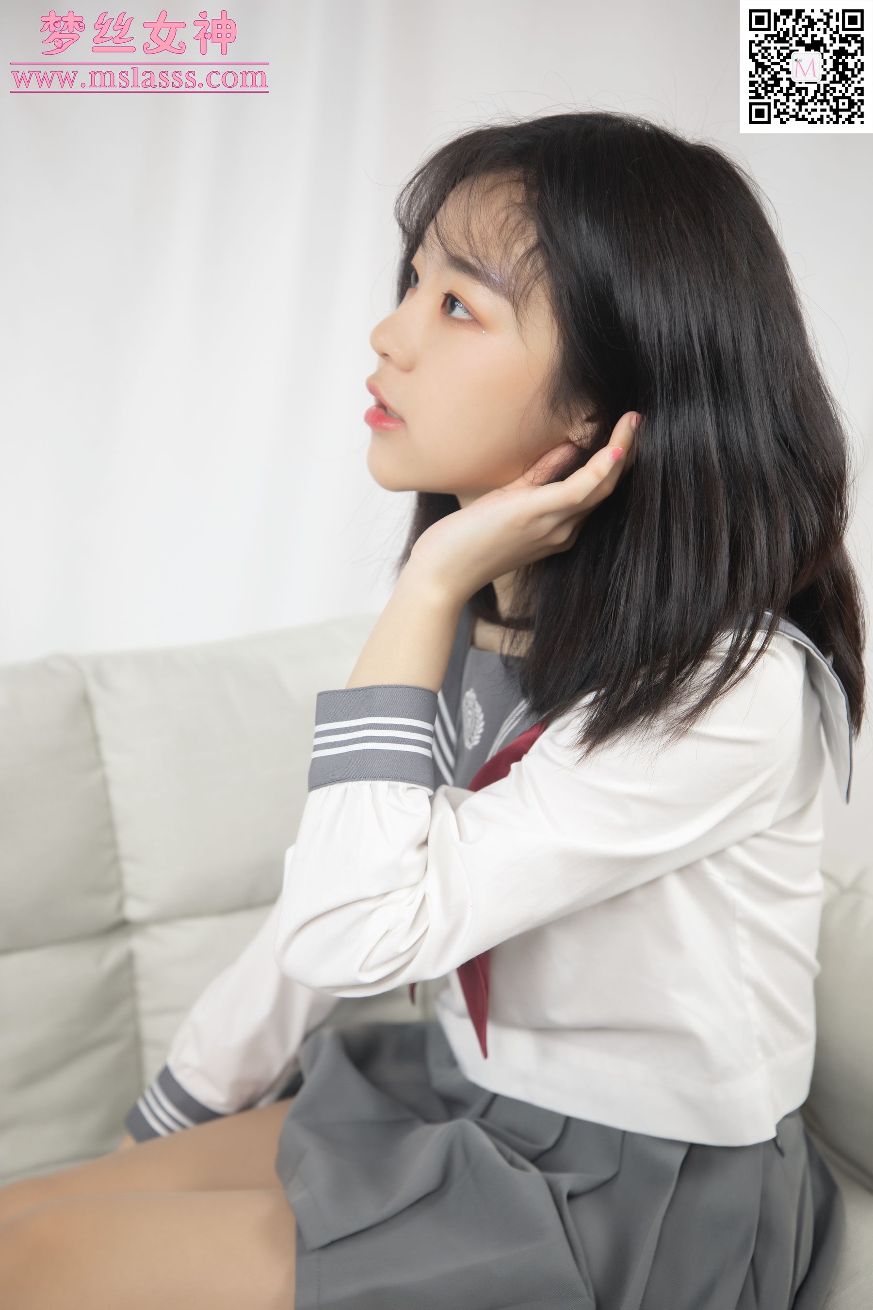 [梦丝女神MSLASS]  奶味小仙女 初恋的味道