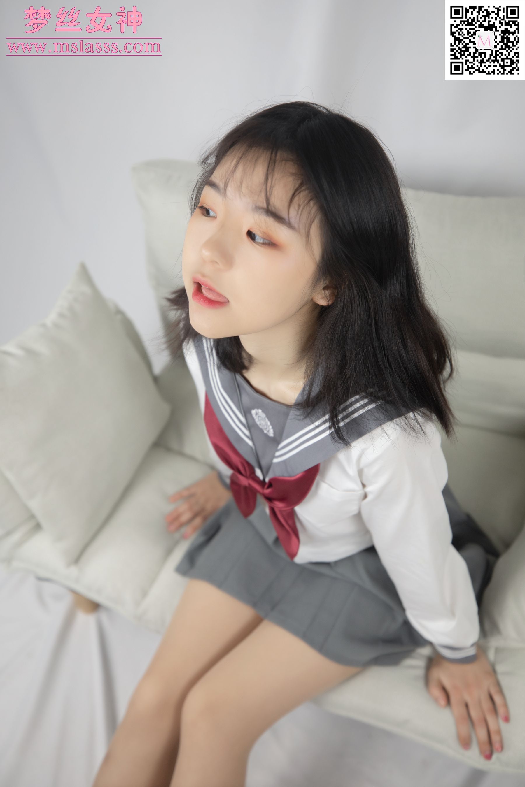 [梦丝女神MSLASS]  奶味小仙女 初恋的味道