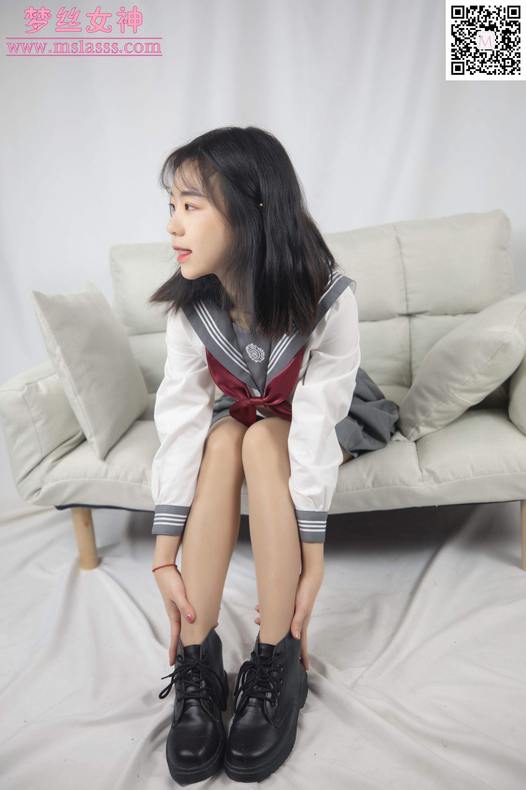 [梦丝女神MSLASS]  奶味小仙女 初恋的味道
