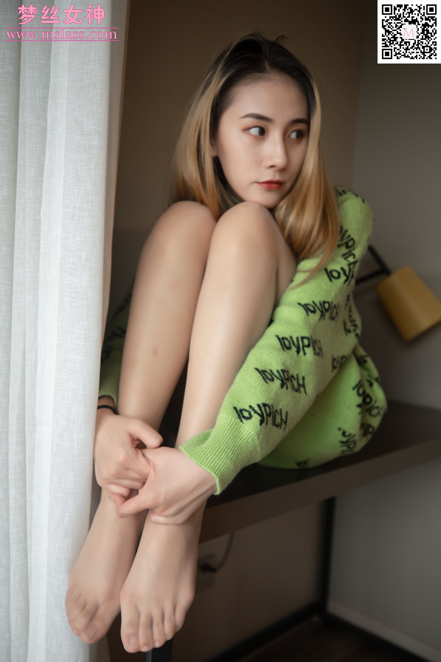 [梦丝女神MSLASS]  小允儿 喜欢绿绿的衣服