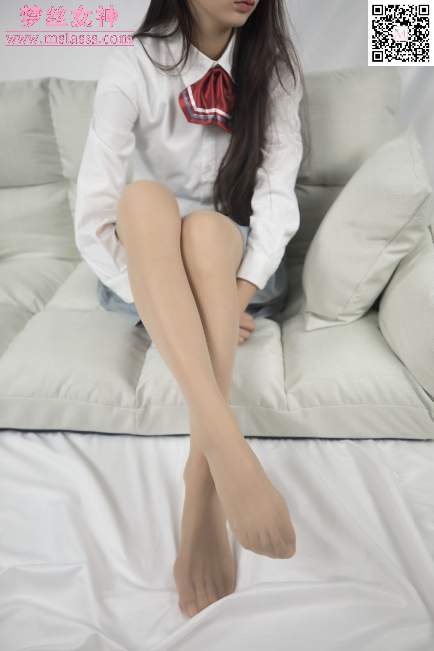 [梦丝女神MSLASS]  小迟 小JK的大长腿