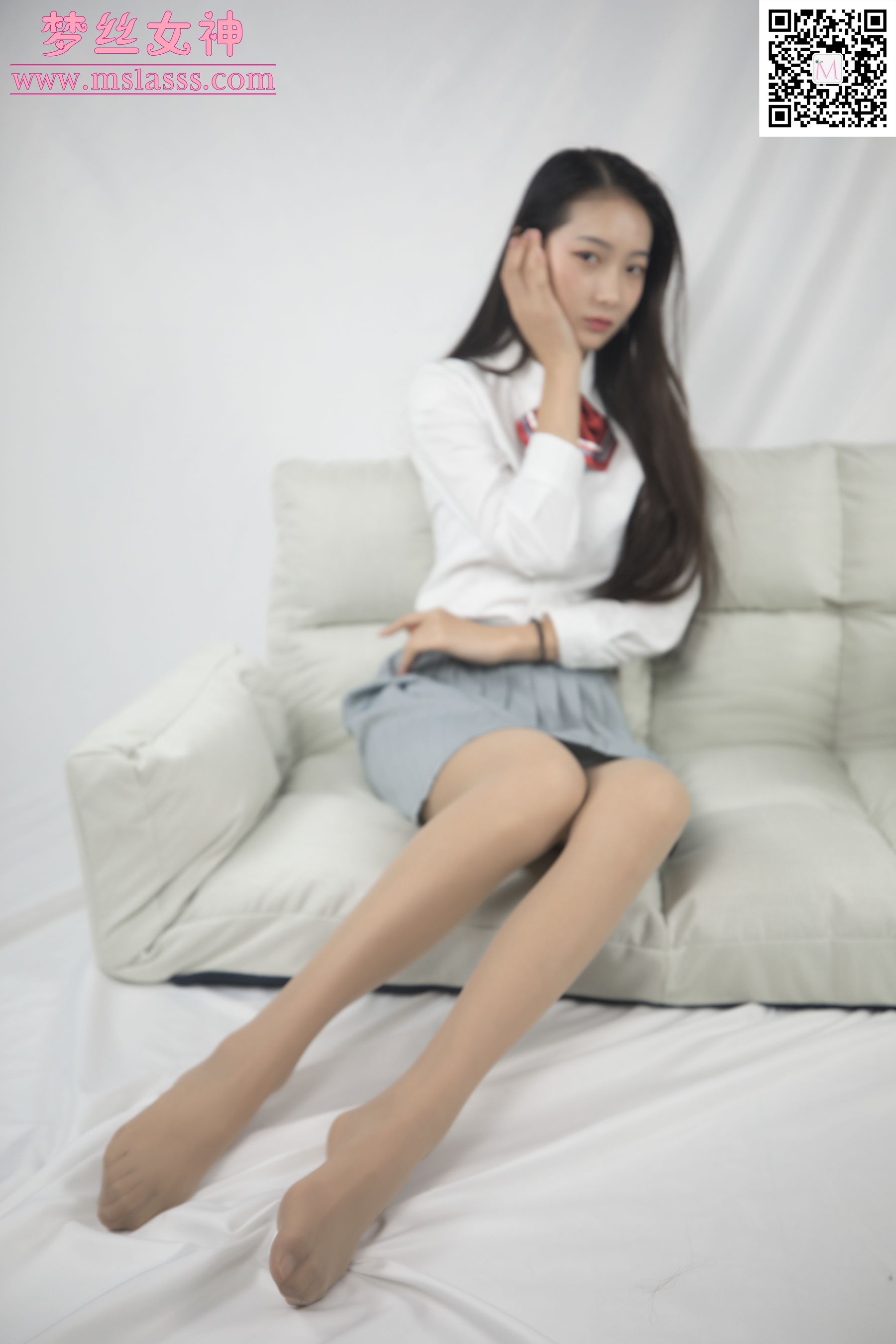 [梦丝女神MSLASS]  小迟 小JK的大长腿