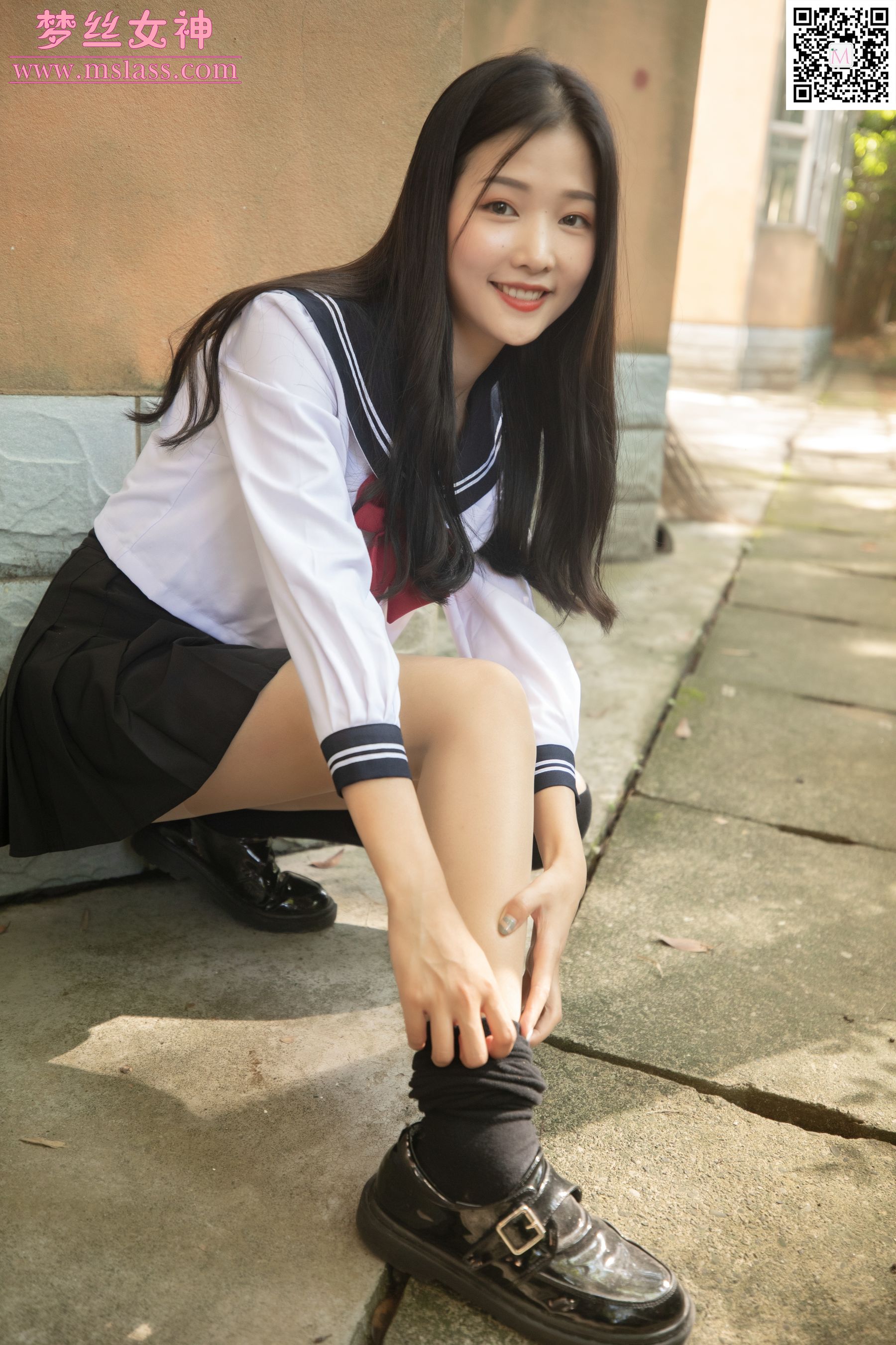 [梦丝女神MSLASS]  张芷馨 爱笑的少女