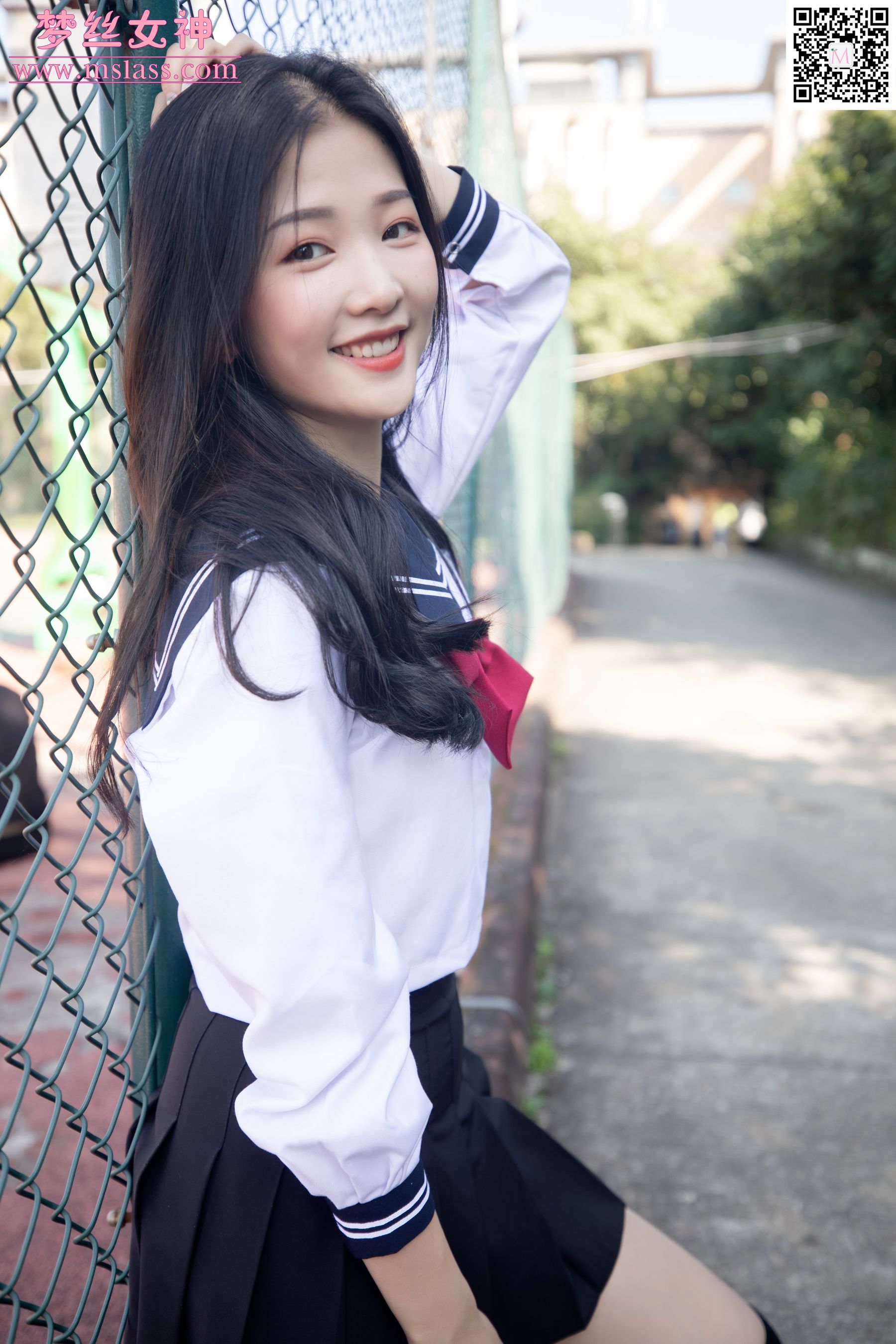 [梦丝女神MSLASS]  张芷馨 爱笑的少女