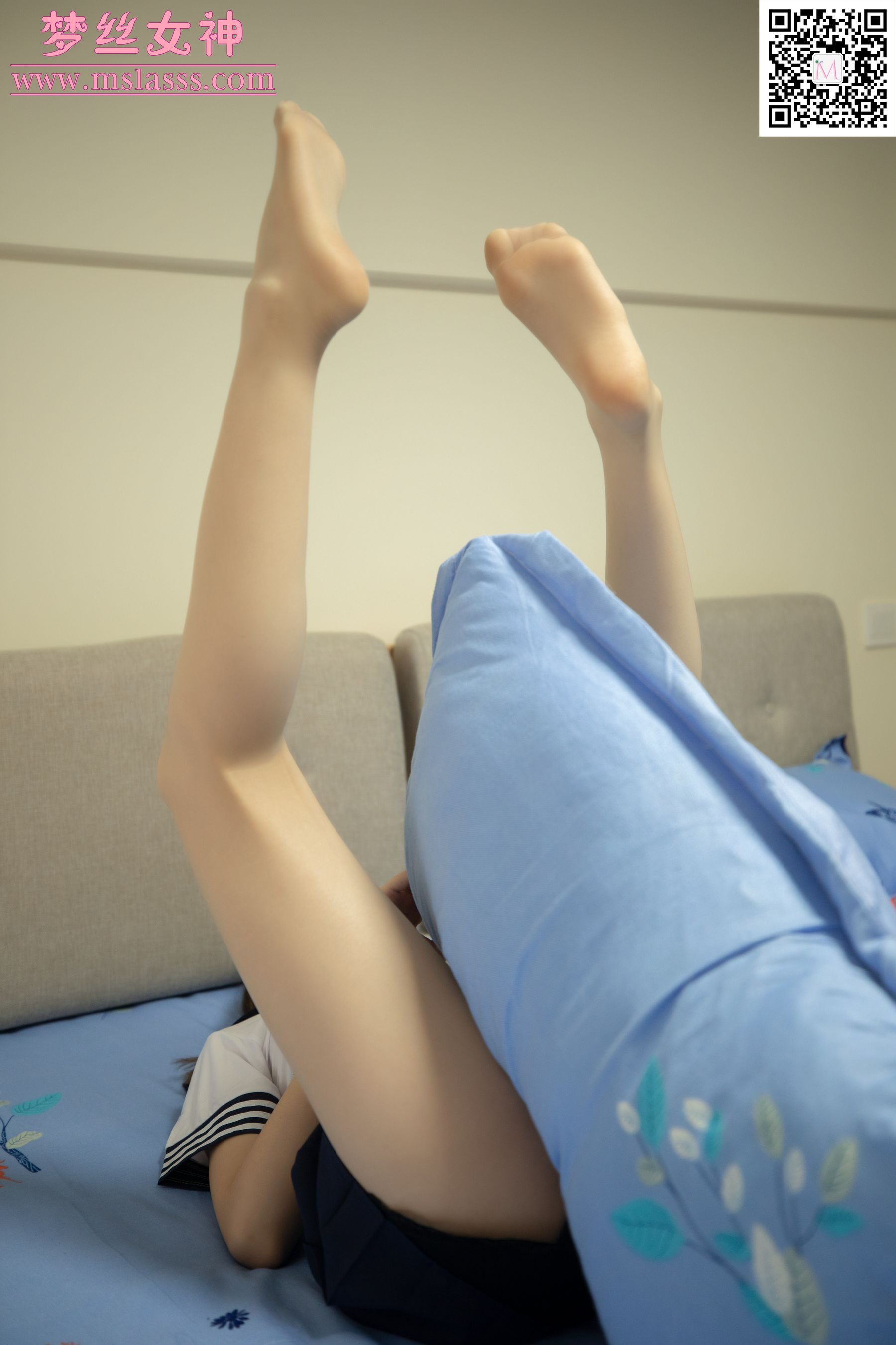 [梦丝女神MSLASS]  晓晓 起床的少女