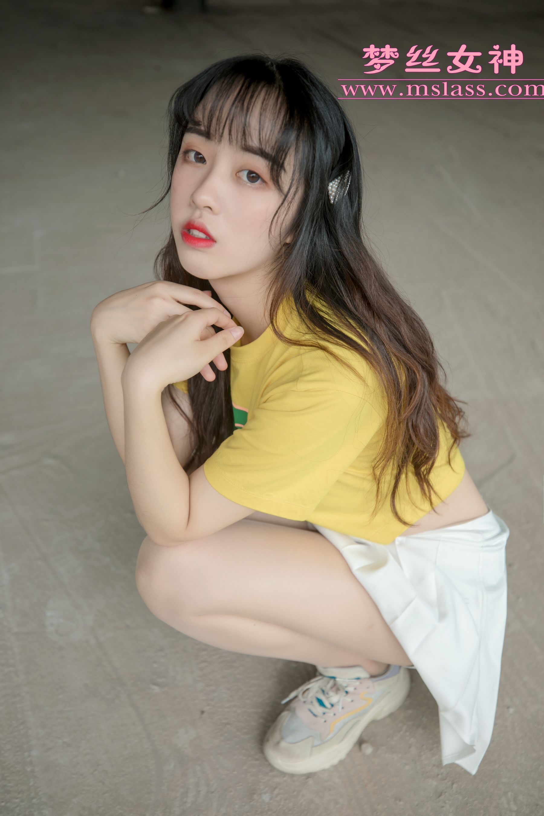 [梦丝女神MSLASS]  李佳琪 甜甜萌妹