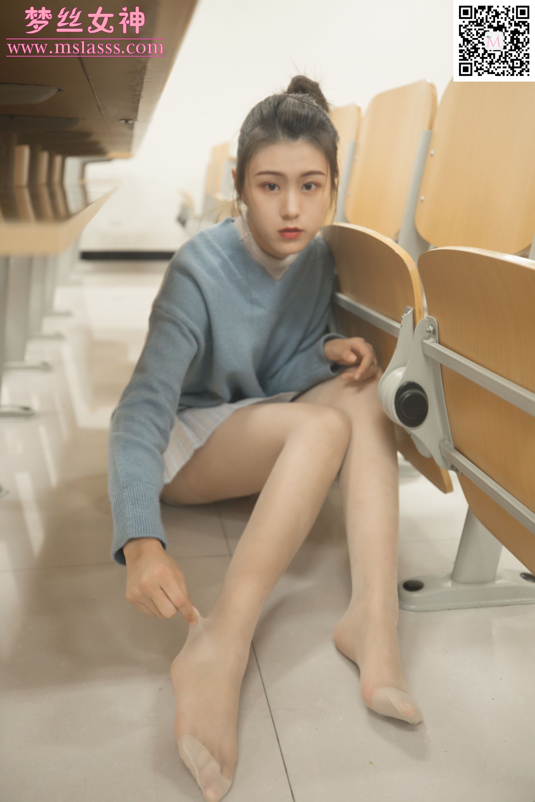 [梦丝女神MSLASS]  林可儿 学院风