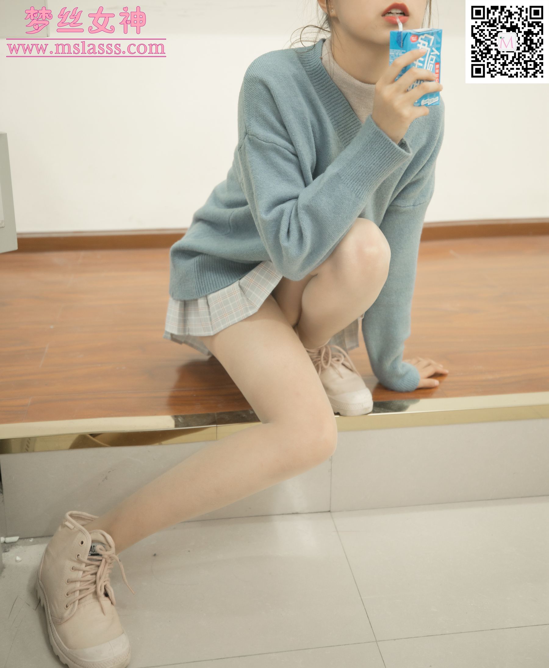 [梦丝女神MSLASS]  林可儿 学院风