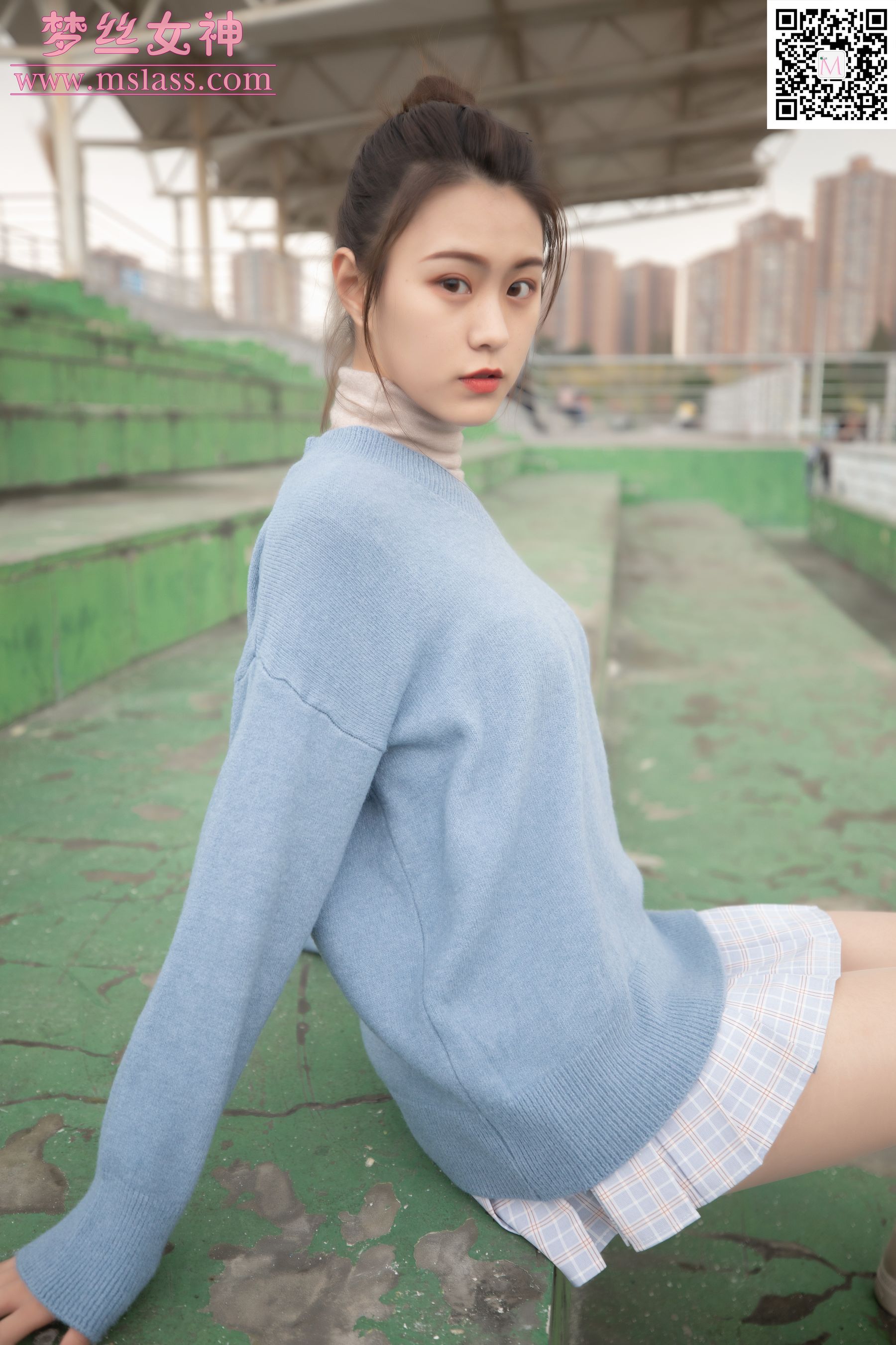 [梦丝女神MSLASS]  林可儿 理工女神