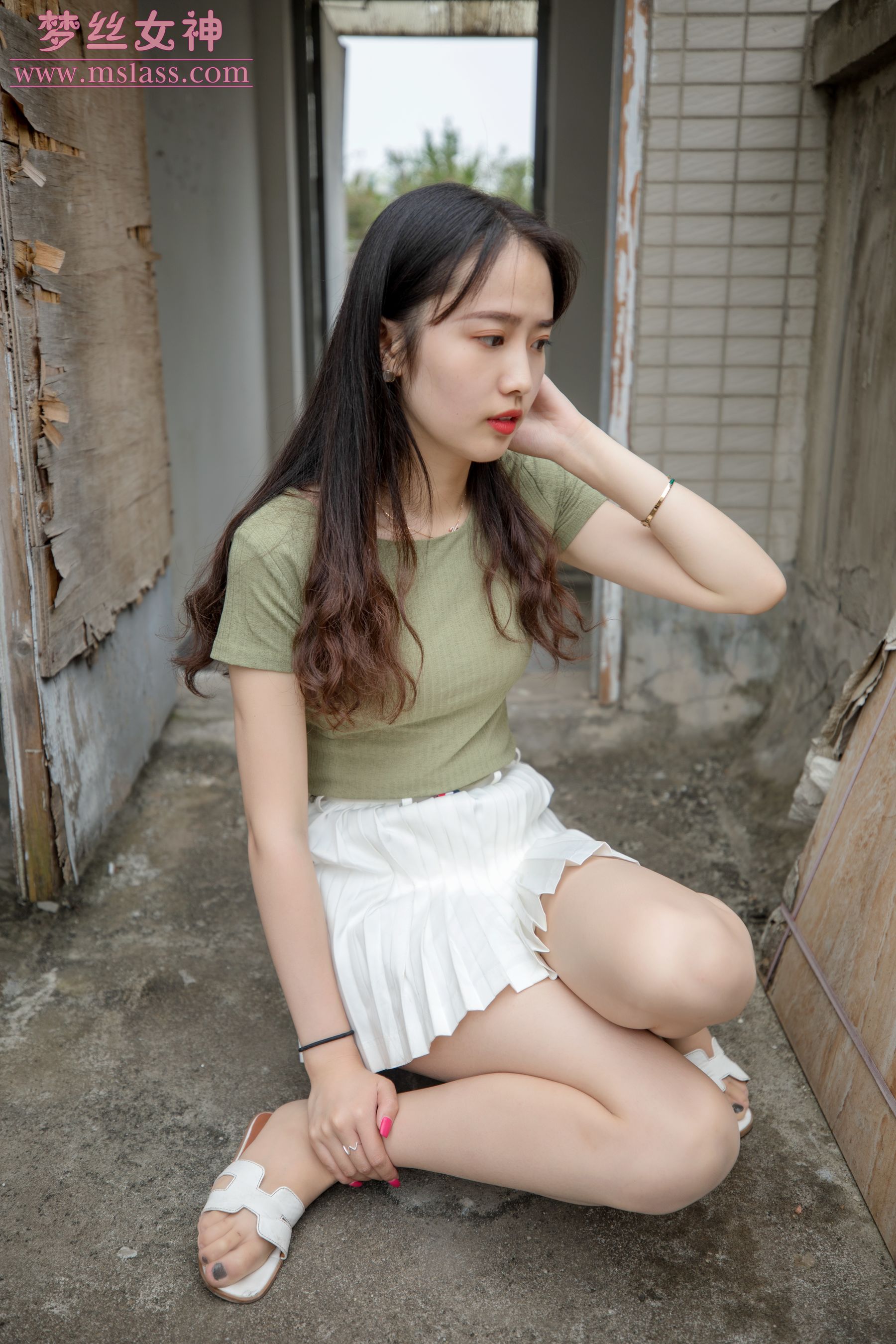 [梦丝女神MSLASS]  柳儿 侧颜太美的小姐姐