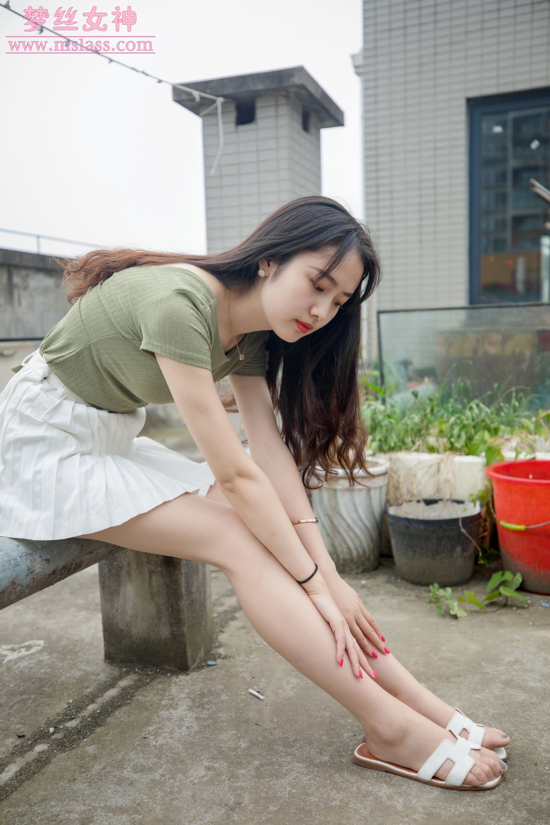 [梦丝女神MSLASS]  柳儿 侧颜太美的小姐姐