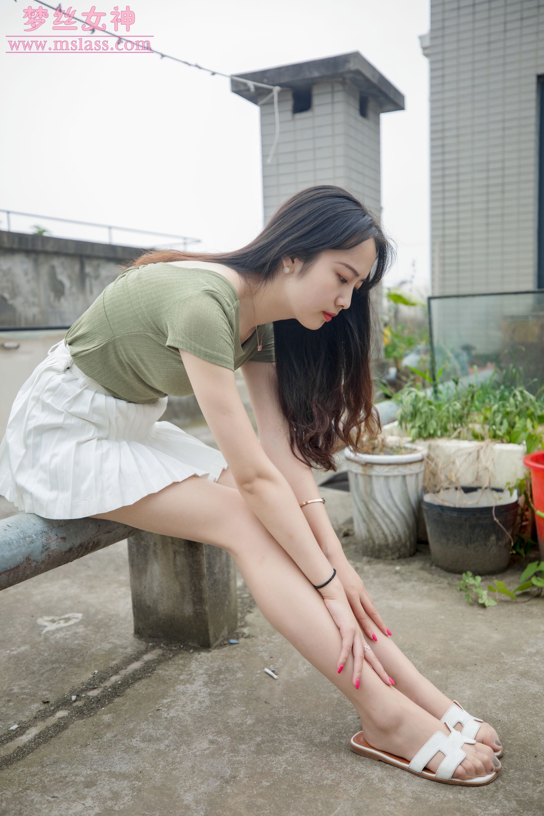 [梦丝女神MSLASS]  柳儿 侧颜太美的小姐姐
