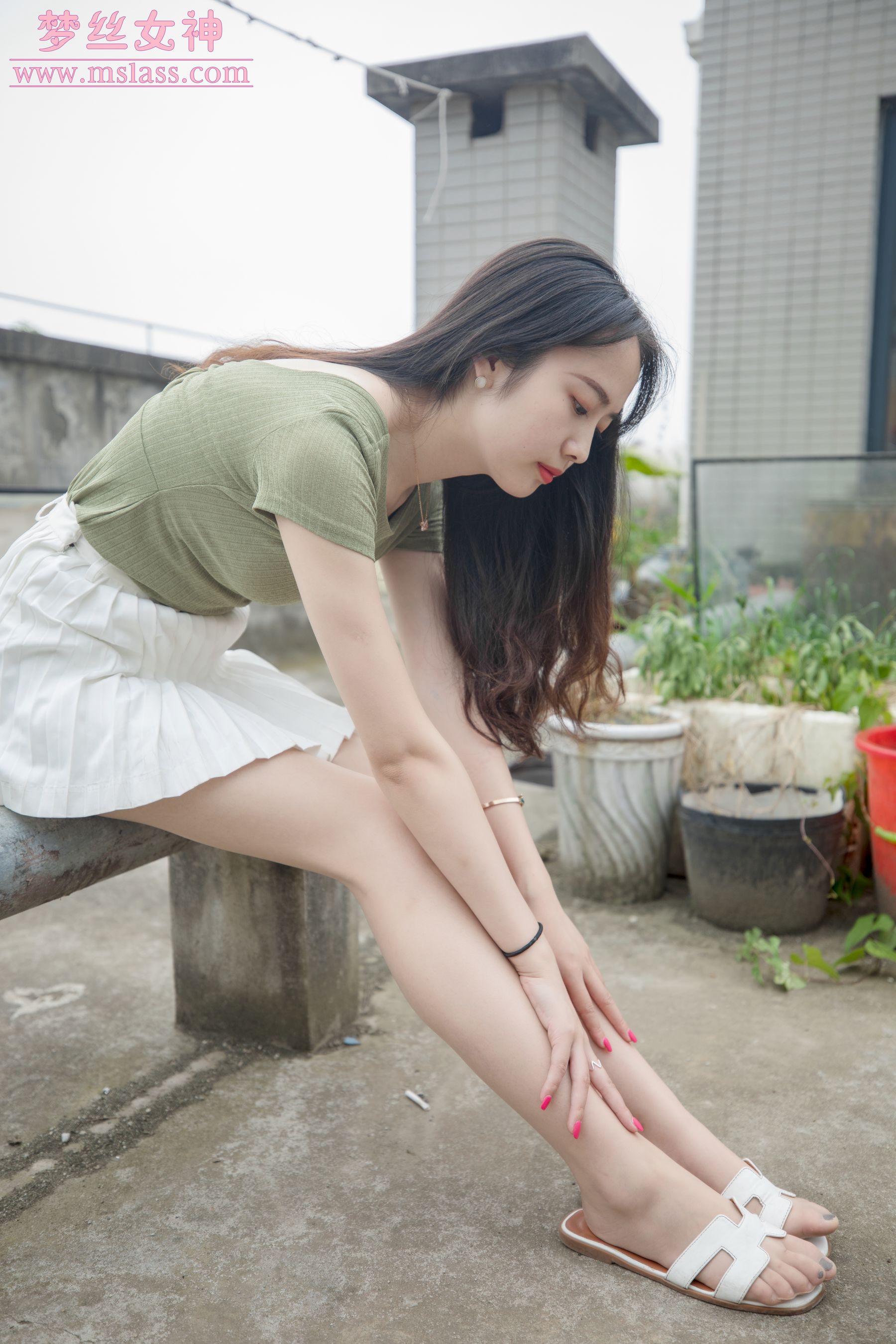 [梦丝女神MSLASS]  柳儿 侧颜太美的小姐姐