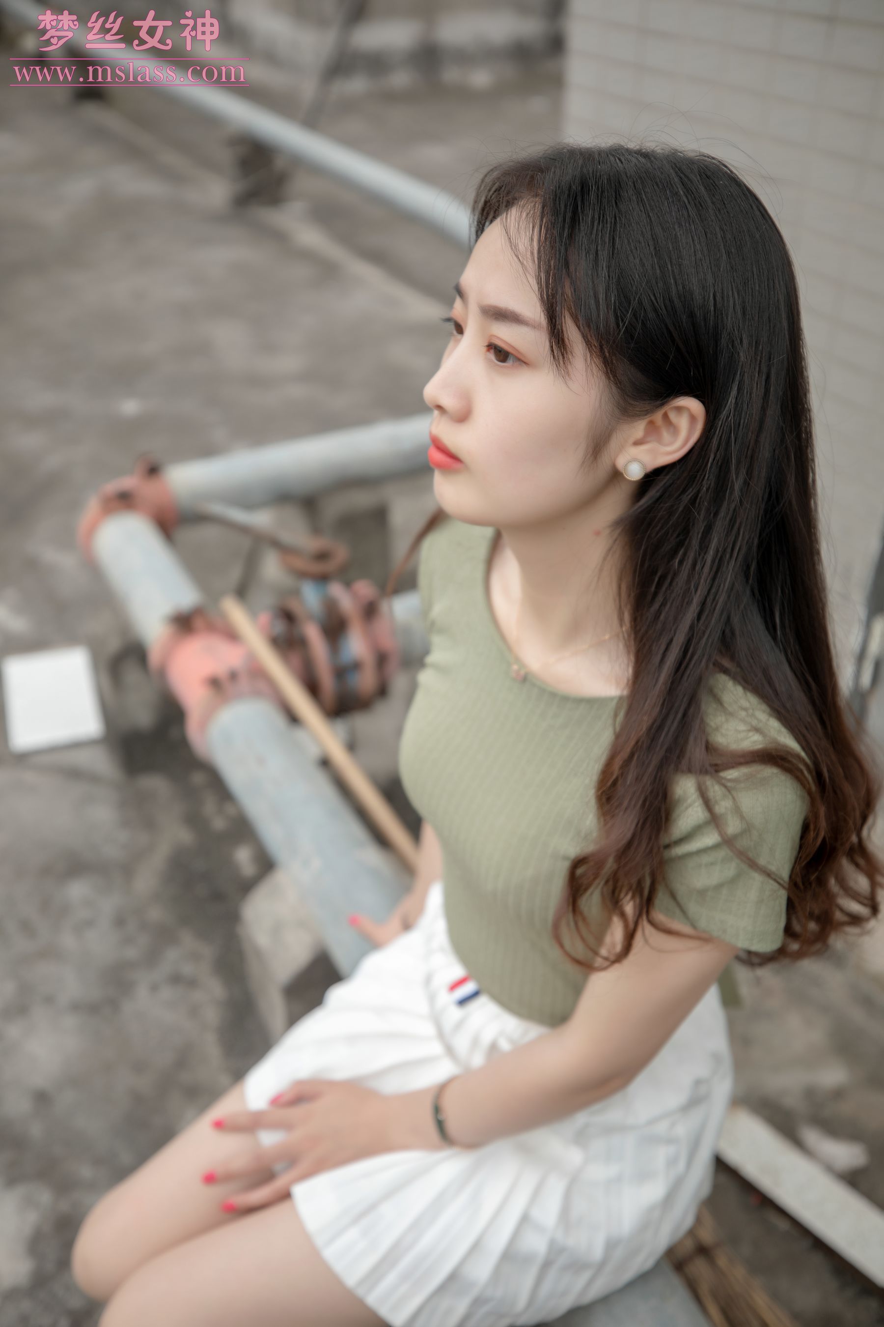 [梦丝女神MSLASS]  柳儿 侧颜太美的小姐姐