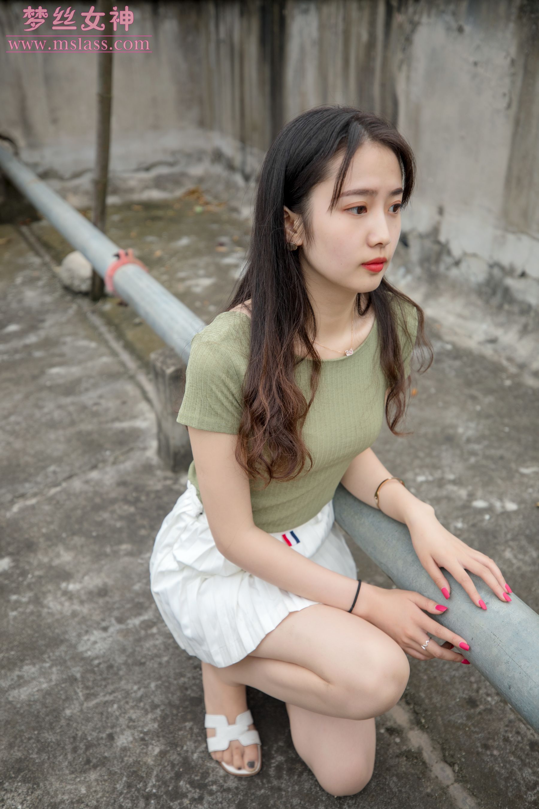 [梦丝女神MSLASS]  柳儿 侧颜太美的小姐姐