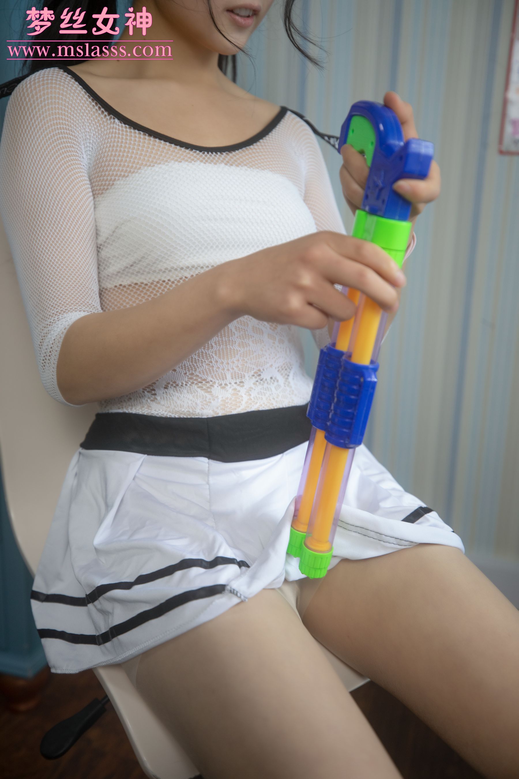 [梦丝女神MSLASS]  灵唯 双马尾杀！