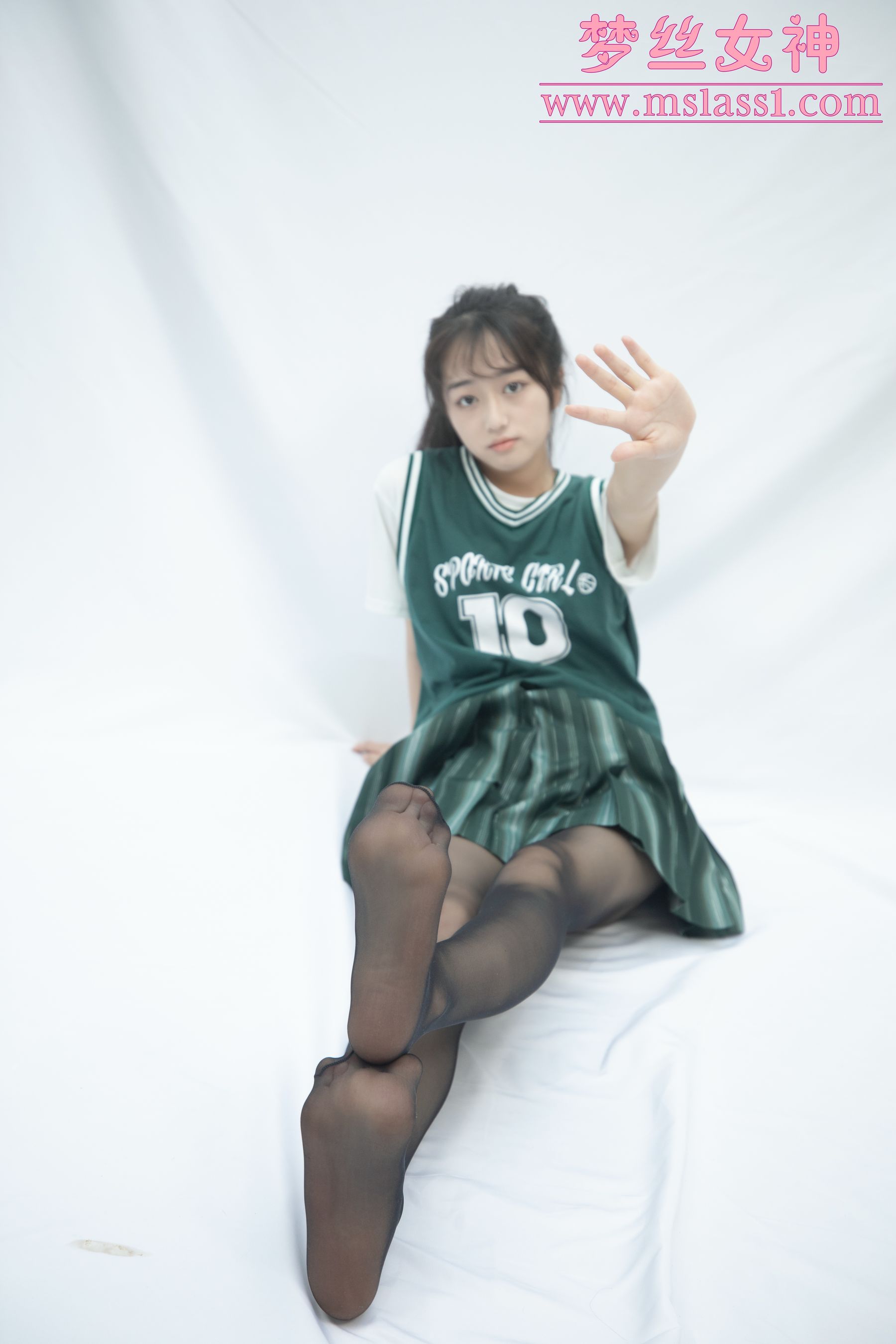 [梦丝女神MSLASS]  王娇娇 球衣黑丝