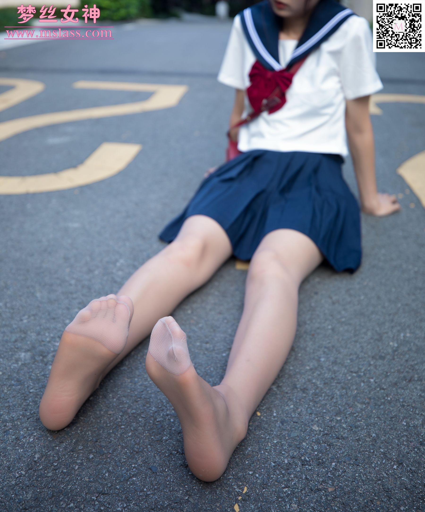 [梦丝女神MSLASS]  玥玥 JK小女神