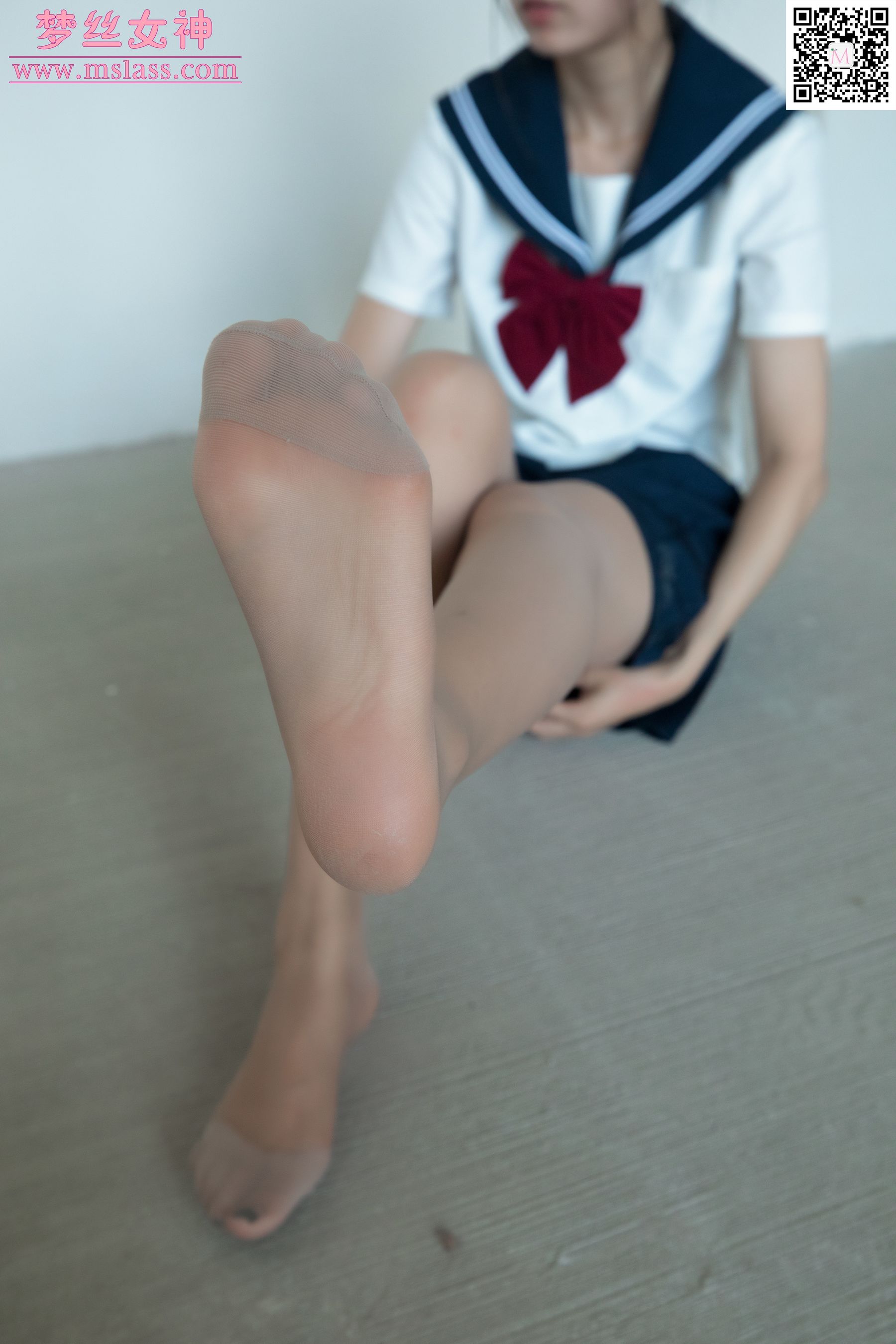 [梦丝女神MSLASS]  玥玥 JK小女神