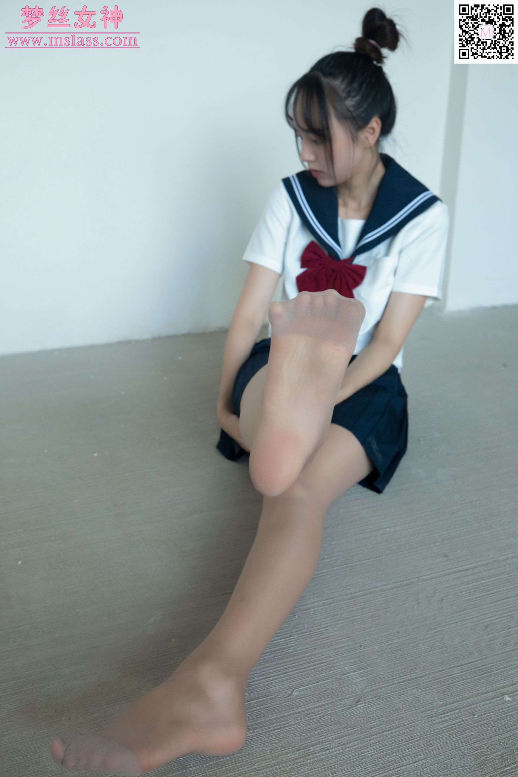 [梦丝女神MSLASS]  玥玥 JK小女神