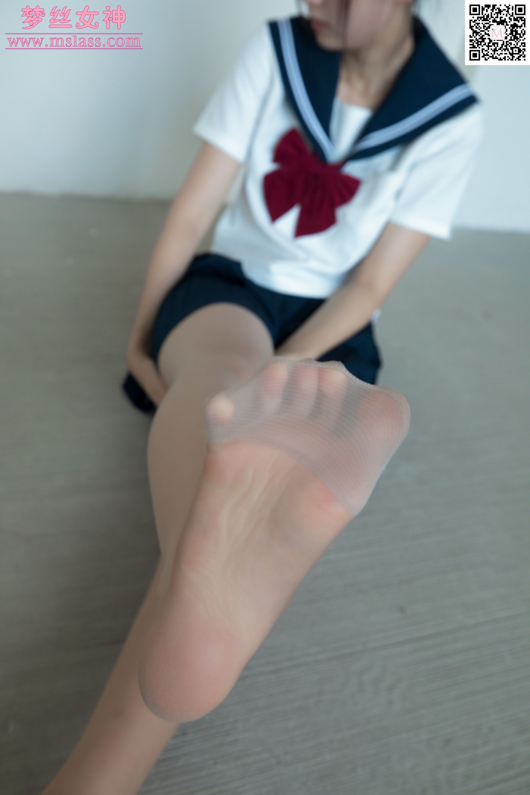 [梦丝女神MSLASS]  玥玥 JK小女神