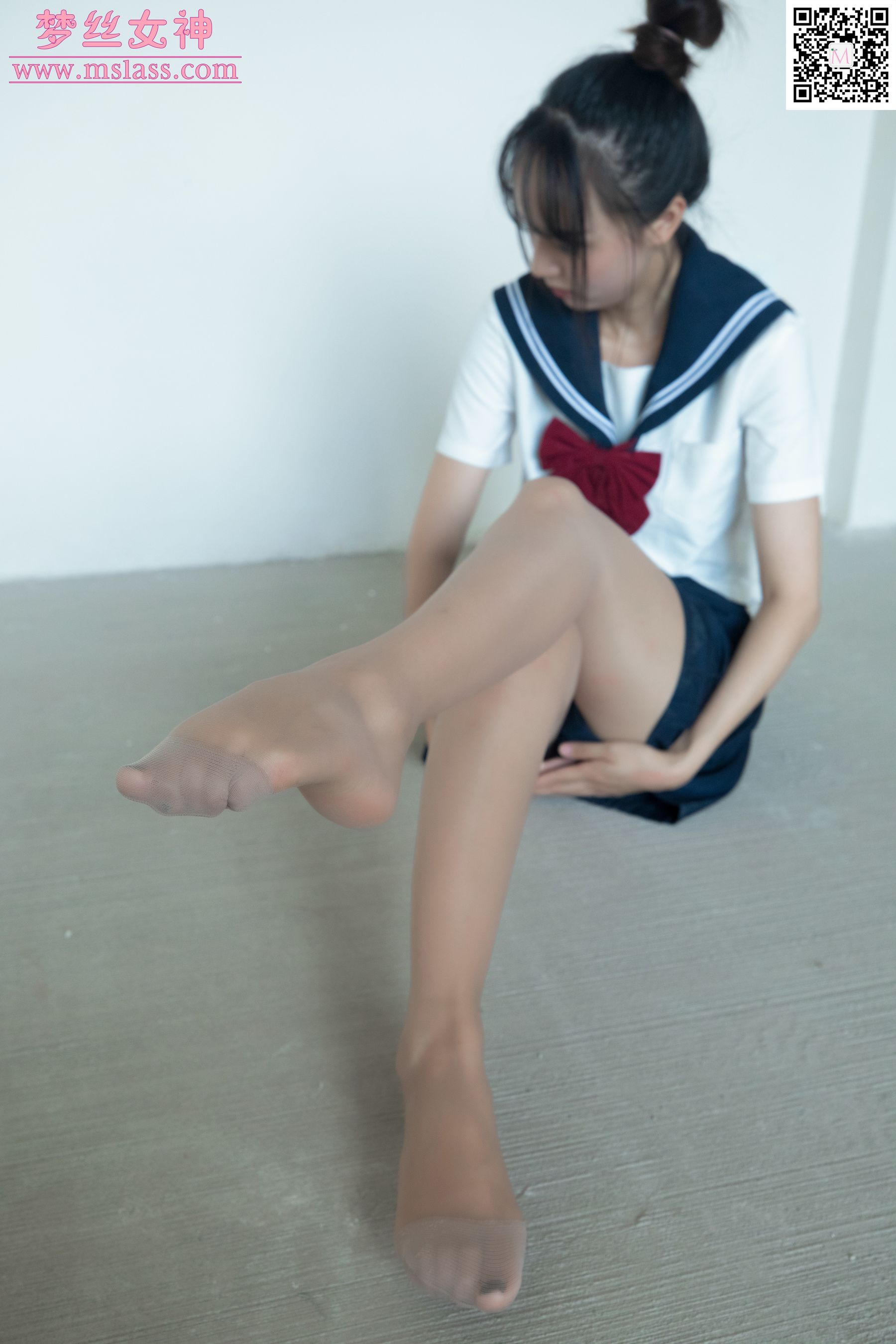 [梦丝女神MSLASS]  玥玥 JK小女神
